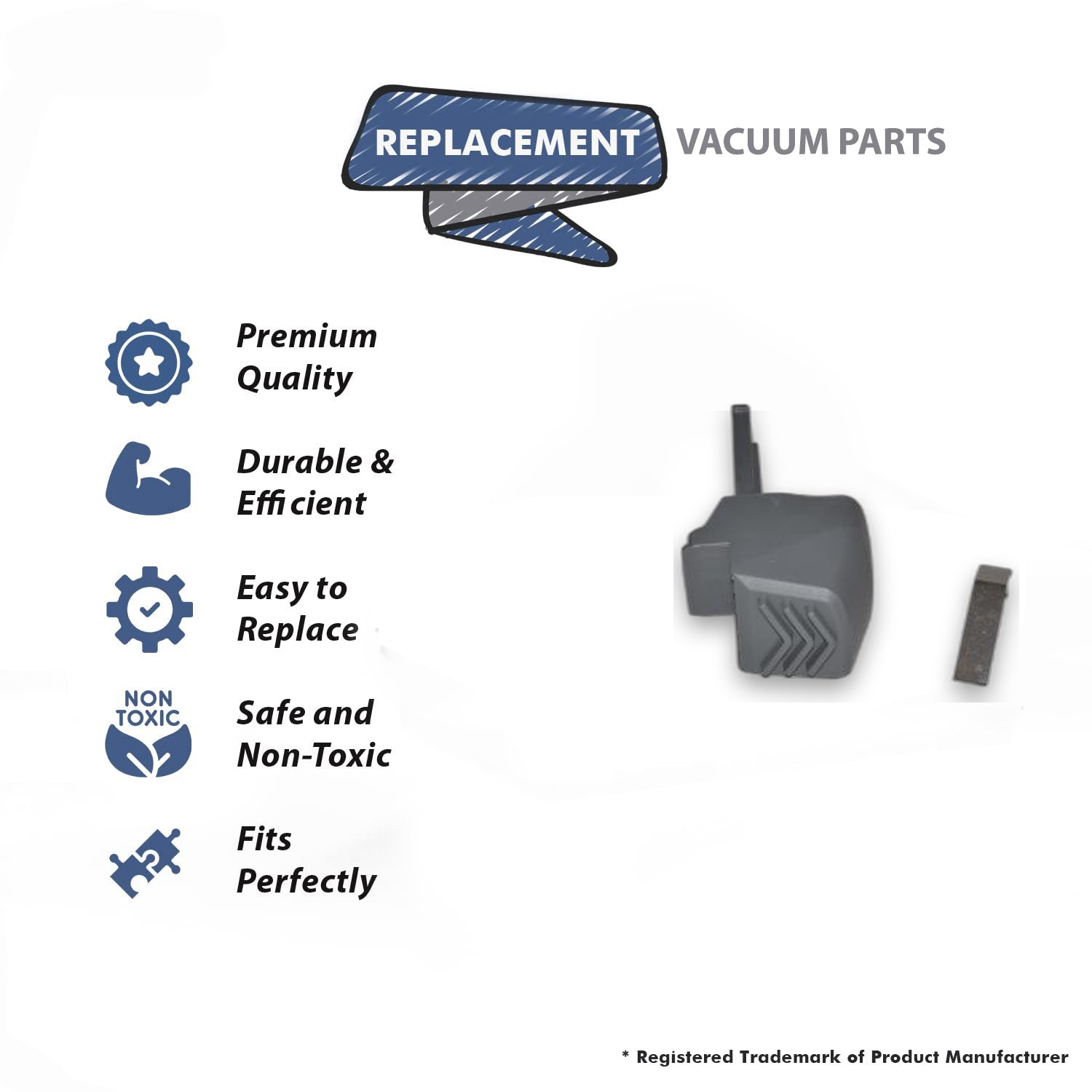 Topvacuumparts Replacement Part For Proteam, ProGen 15 Upright Vacuum Cleaner Foot Pedal # compare to part 835676