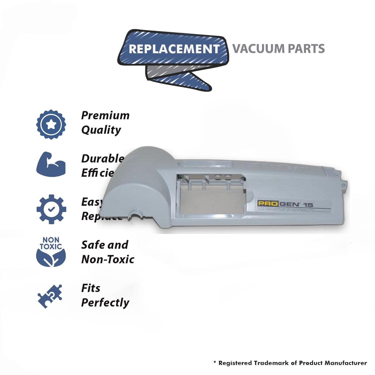Topvacuumparts Replacement Part For Proteam 1500XP Vacuum Cleaner 15