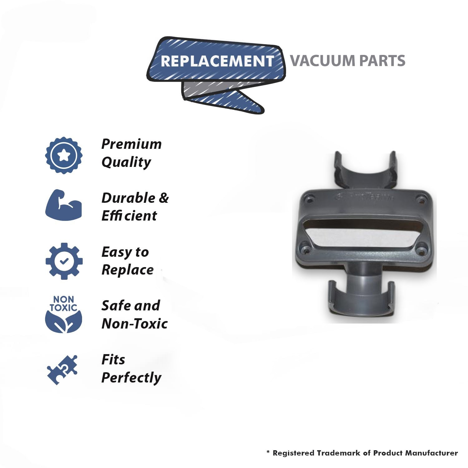 Topvacuumparts Replacement Part For Proteam Vacuum Cleaner Carry Handle with Tool Caddy # compare to part 835694