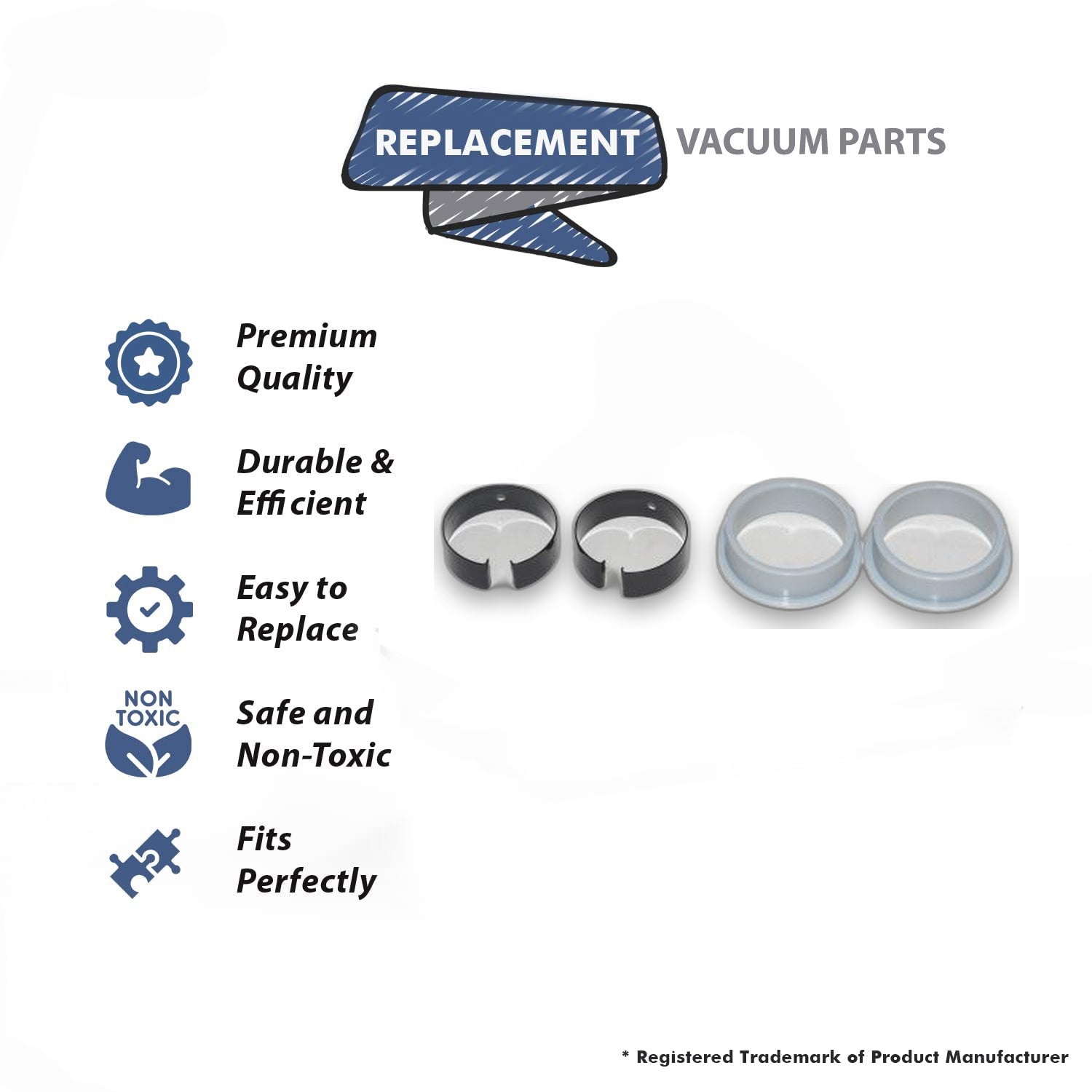 Topvacuumparts Replacement Part For Proteam Progen 12 Vacuum Cleaner Bag Housing Pivot Sleeve Assembly # compare to part 835695