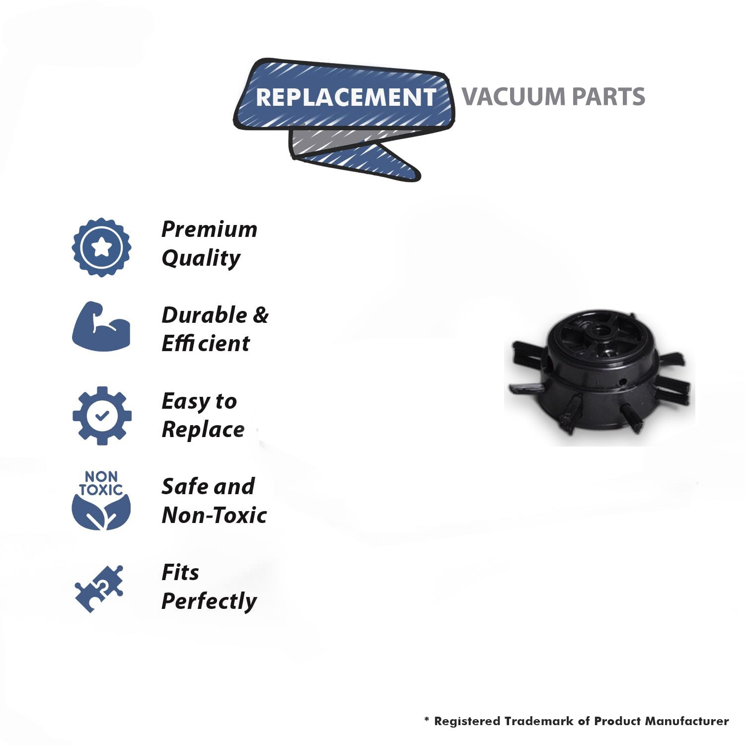 Topvacuumparts Replacement Part For Sharp Replecement for TX6/TX8 Vacuum Cleaner 14