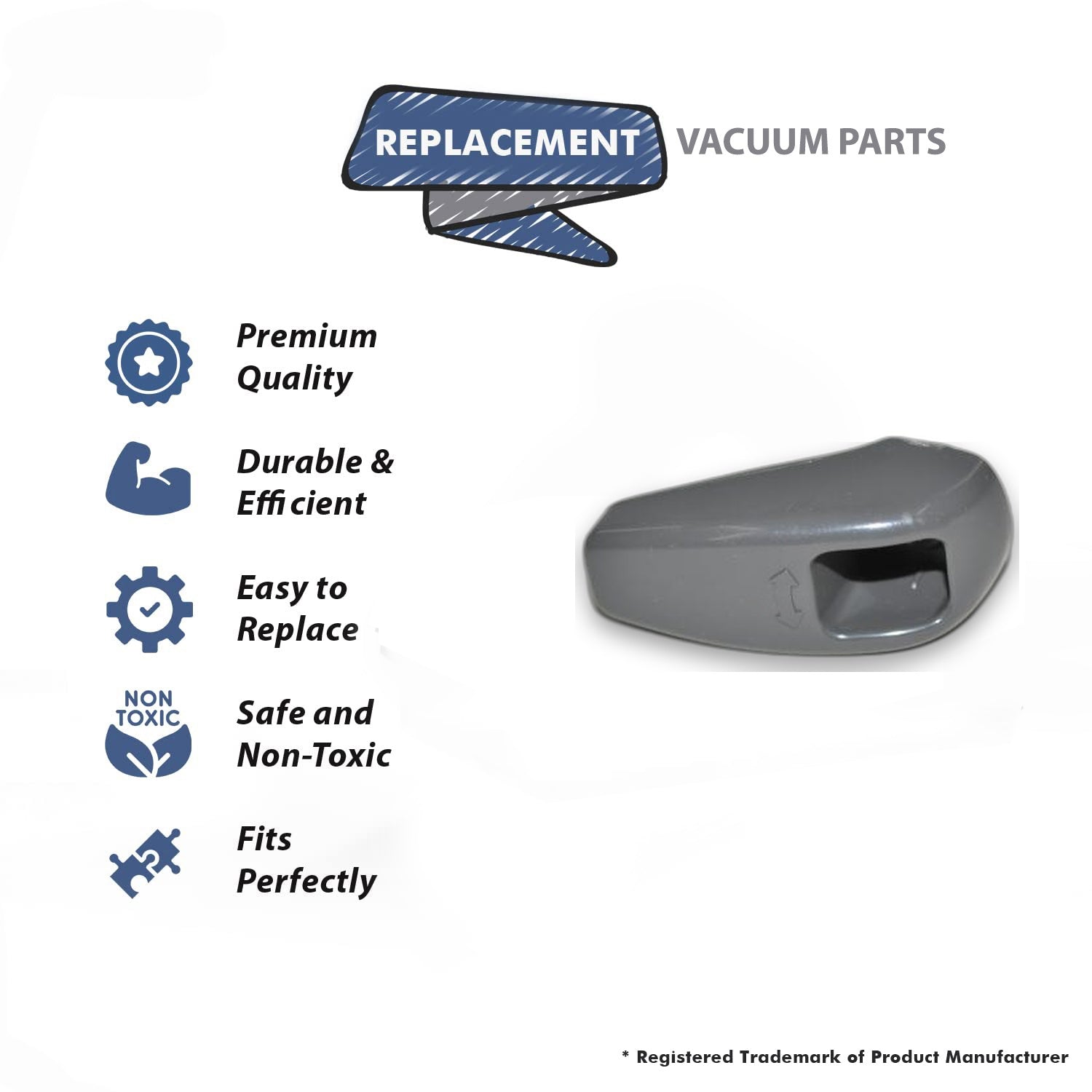Topvacuumparts Replacement Part For Sharp Replecement for Vacuum Cleaner Cord Hook Upper Value Line # compare to part PHAG A012VBFA