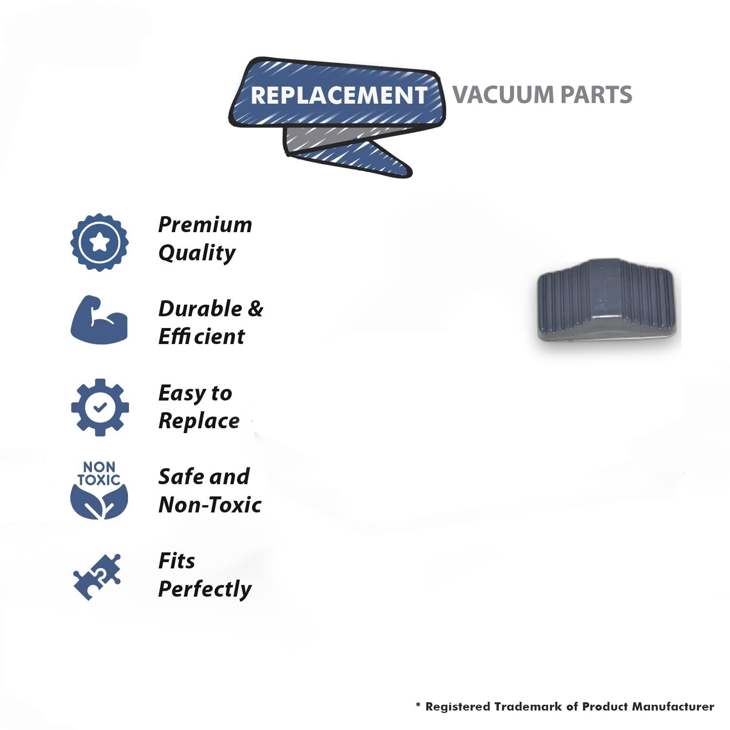 Topvacuumparts Replacement Part For Singer SB/HB Series Vacuum Cleaner Height Adjustment Knob # compare to part 2035100