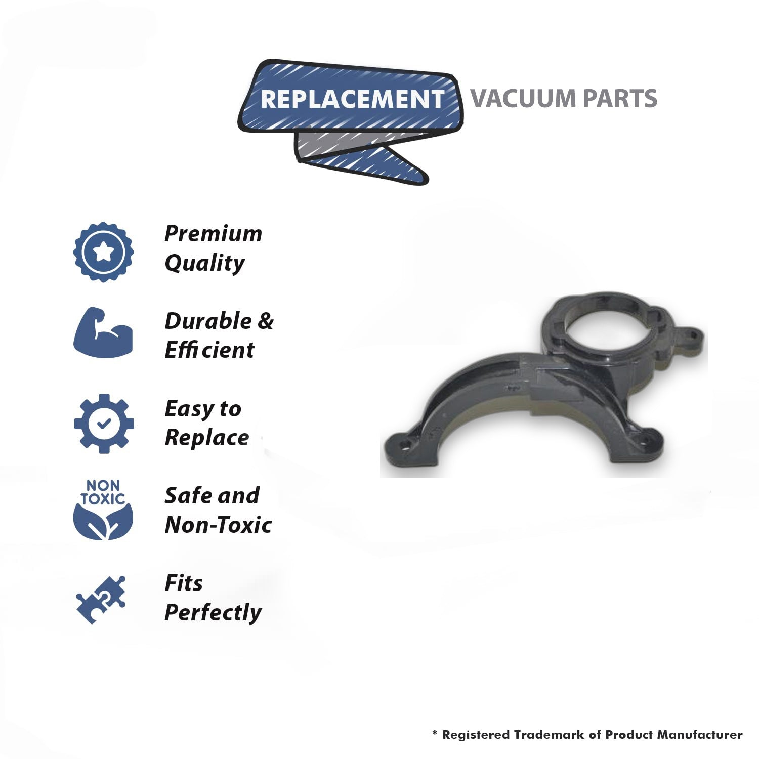 Topvacuumparts Replacement Part For Bissell Upright Vacuum Cleaner On Board Tools Motor Strap # compare to part 2131115