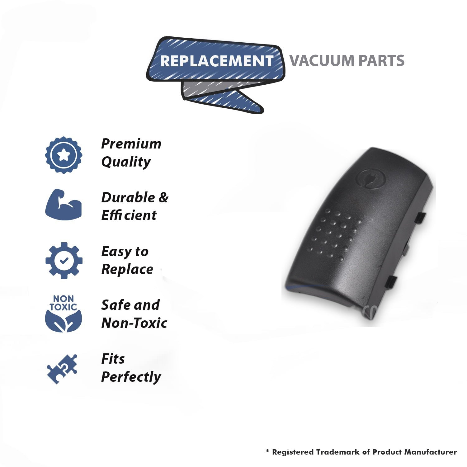 Topvacuumparts Replacement Part For Hoover S3591 Vacuum Cleaner Cord Reel Pedal # compare to part 93001539