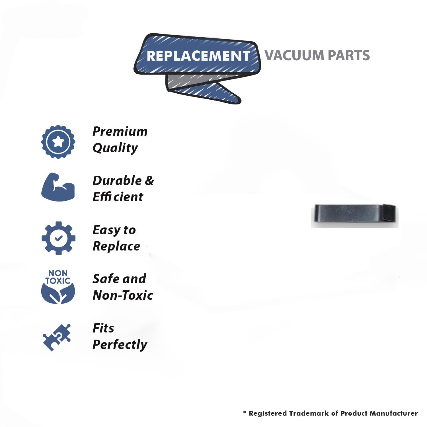 Topvacuumparts Replacement Part For Hoover Vacuum Cleaner Dirtcup Bottom Cover Rel Spring # compare to part 93001641