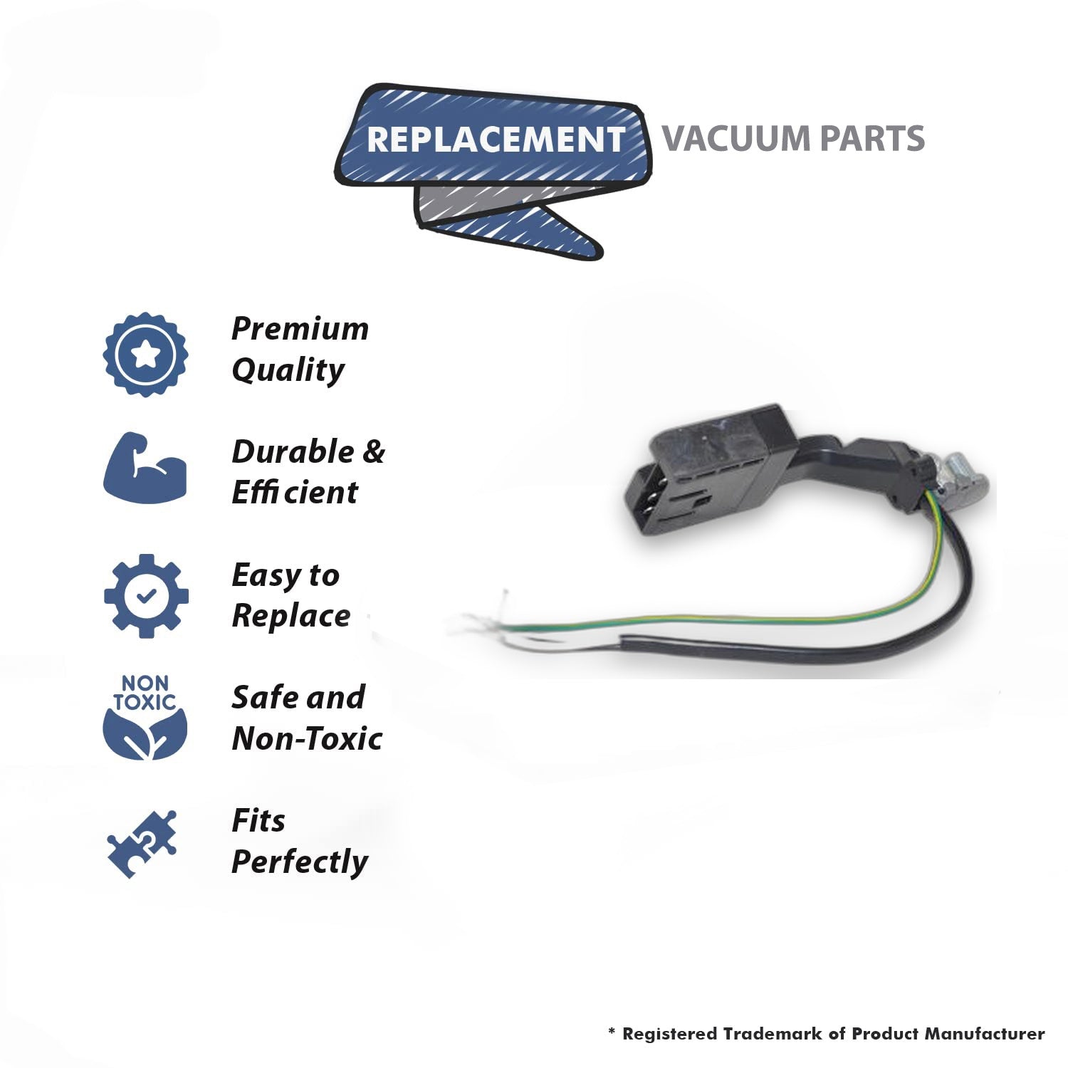 Topvacuumparts Replacement Part For SC5500 Nozzle Asssembly Connector # compare to part A07531501