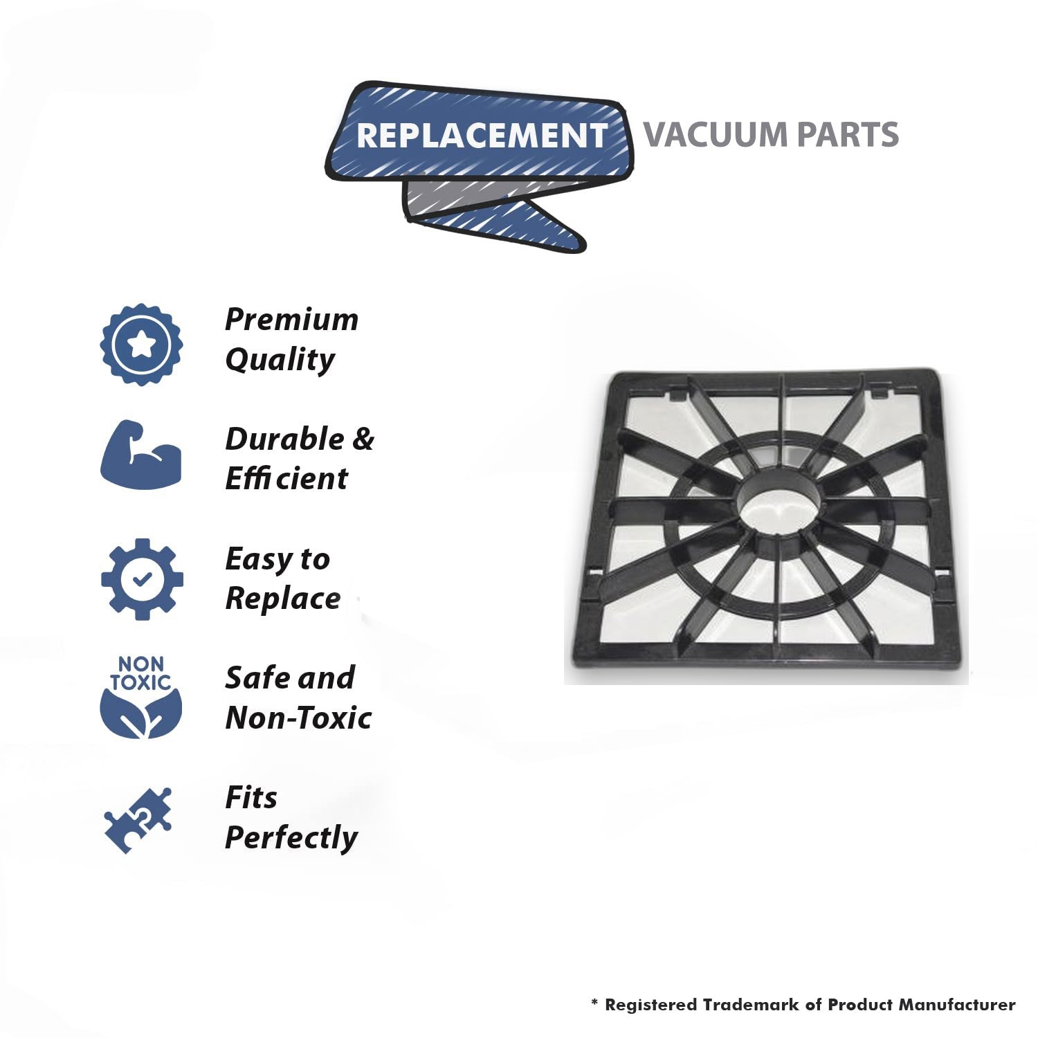 Topvacuumparts Replacement Part For Fuller Brush Vacuum Filter Cover # compare to part B288 0022