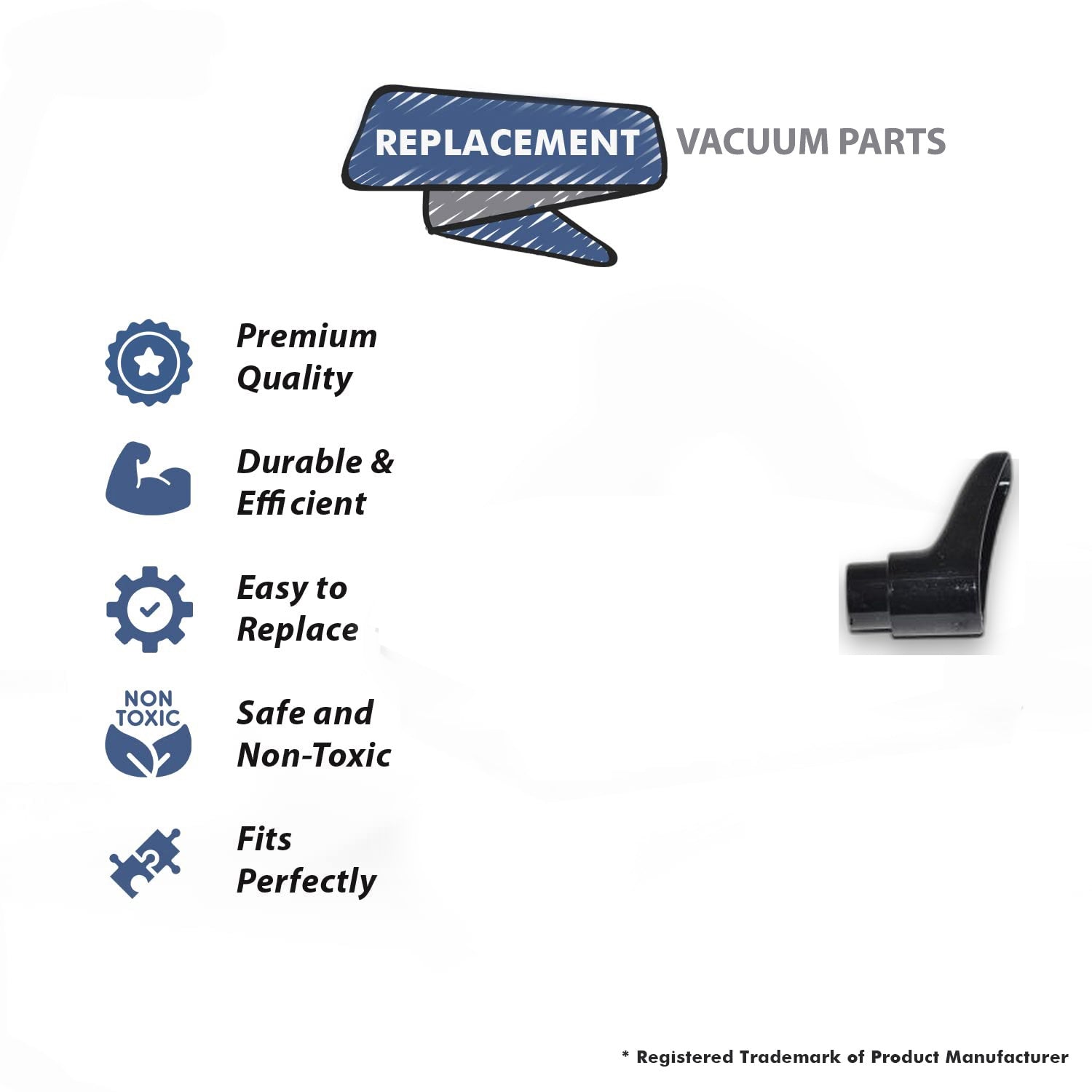 Topvacuumparts Replacement Part For Fuller Brush Vacuum Cleaner FB SM LightWeight Cord Hook # compare to part B431 3714