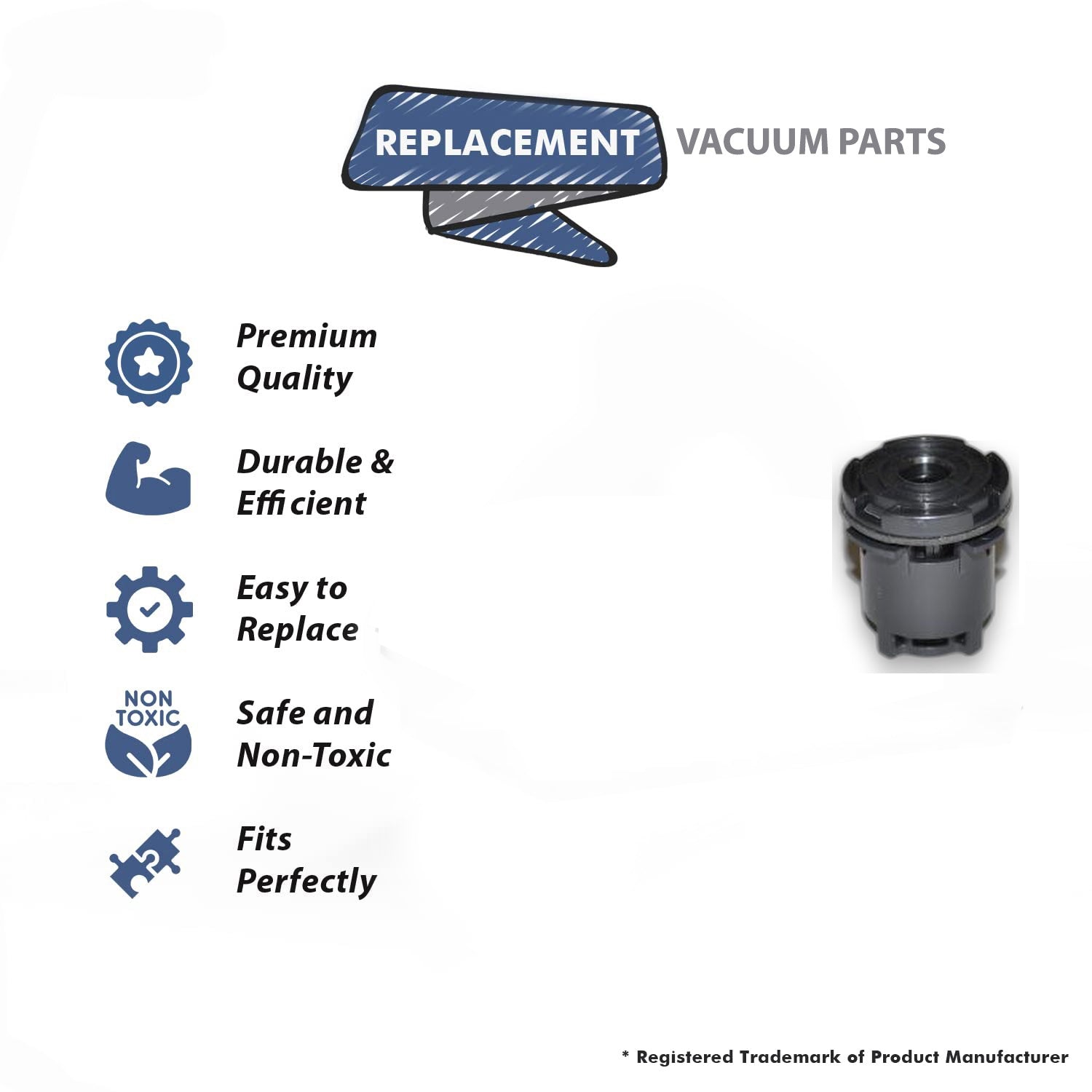 Topvacuumparts Replacement Part For Carpet Pro Suction Relief Valve Fits Max Commercial Vacuum Models # compare to part CM021021