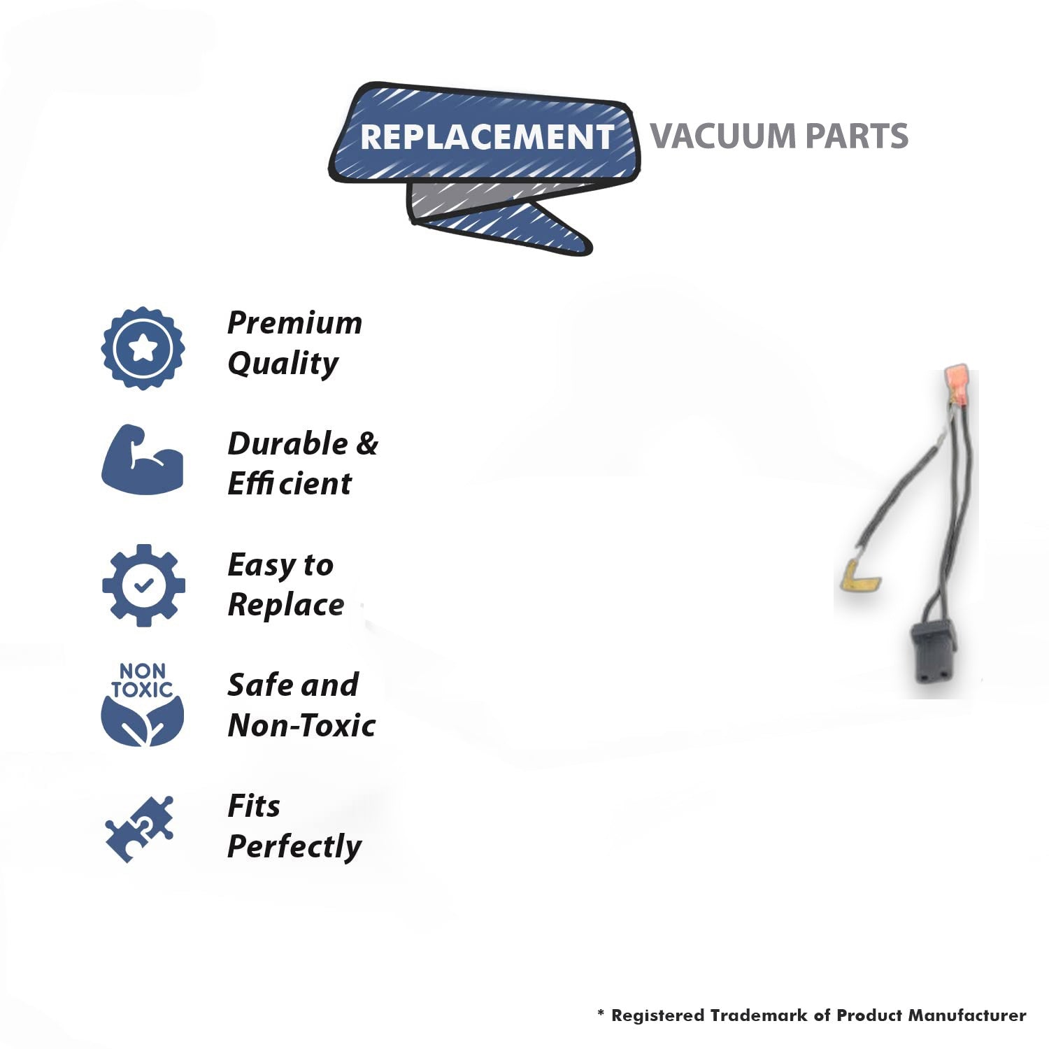 Topvacuumparts Replacement Part For E Series Hose Recepticle Compatible With Part Number 13333