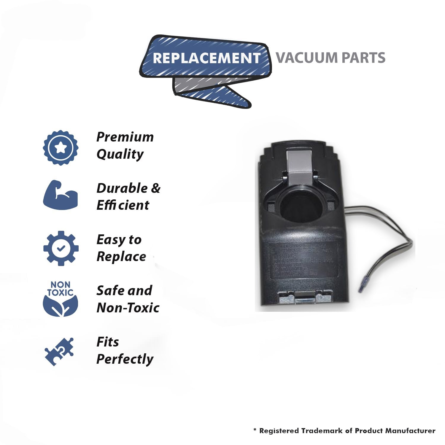 Topvacuumparts Replacement Part For E2 Faceplate Assembly Compatible With Part Number 14412