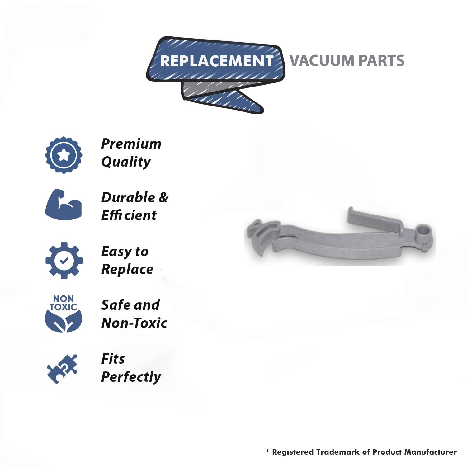 Topvacuumparts Replacement Part For 2PD Electric Hose Switch Actuator Compatible With Part Number 14882