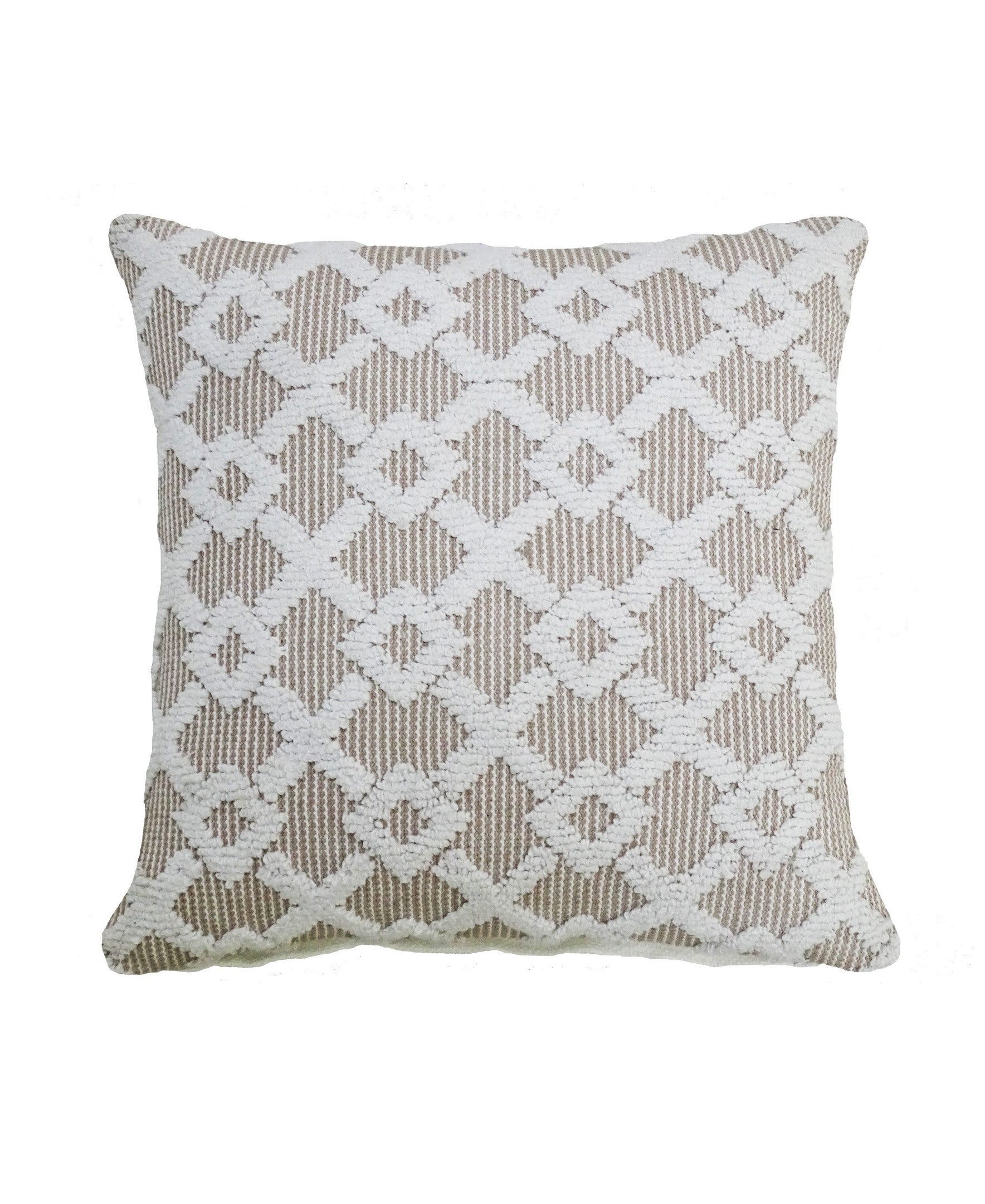 Decorative Beige Accent Throw Pillow  20