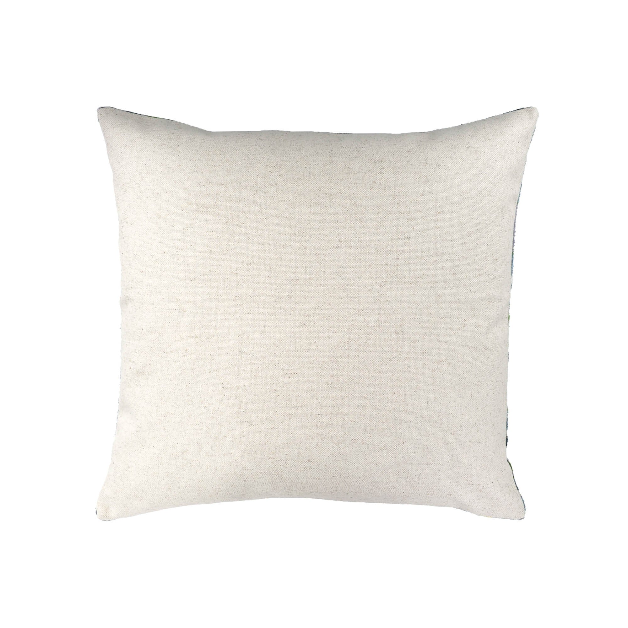 Mohawk Silk Velvet Ikat Throw Pillow Cover, 20 x 20