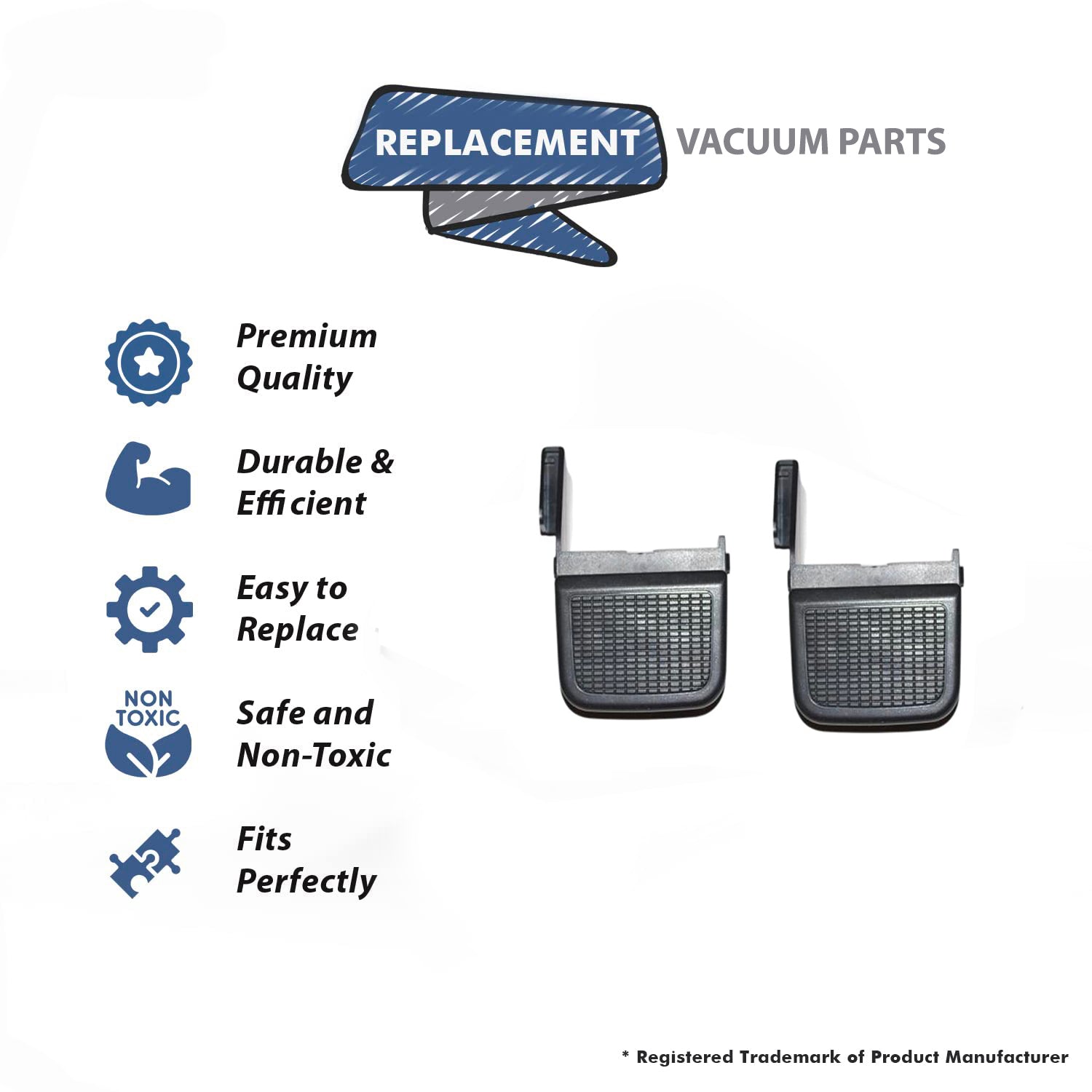 Topvacuumparts 2Pk Replacement Part For Hoover, Switch Pedal Assembly # compare to part 93001601