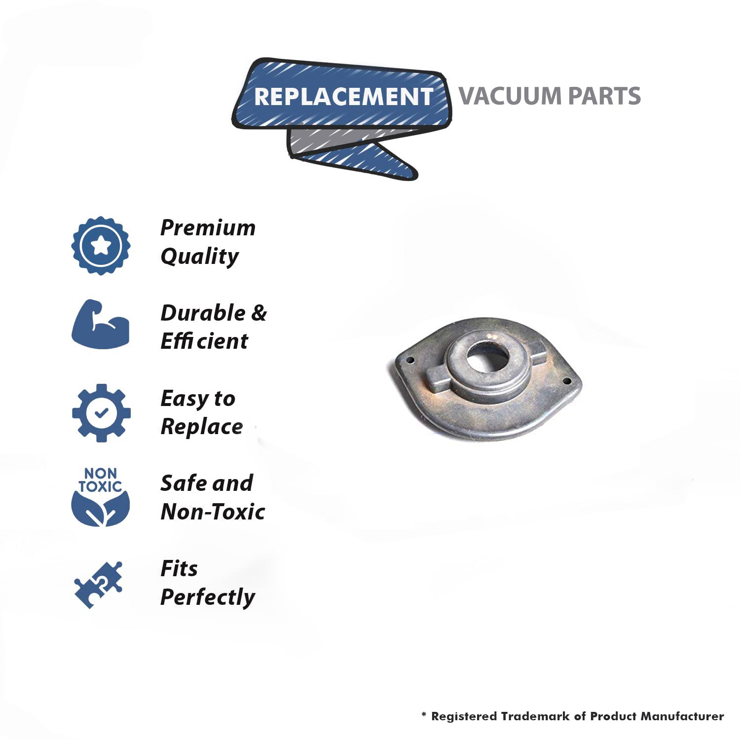 Topvacuumparts Replacement Part For Sanyo SC-U11MA Vacuum Cleaner Pulley Side Motor Mount # compare to part 6490000773