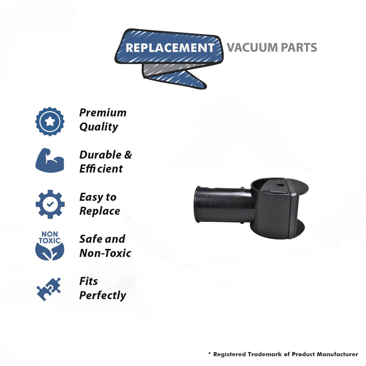 Topvacuumparts Replace Part For E Model Pivot Arm Has Tabs On Neck Compatible With Part Number 8119