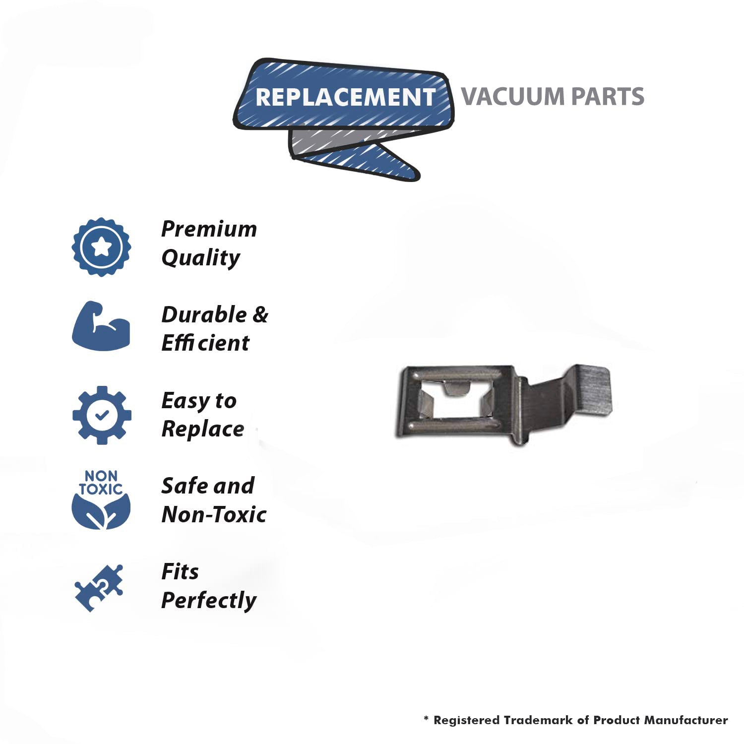 Topvacuumparts Replacement Part For Sanyo Vacuum Cleaner Leaf Spring # compare to part 6490001244