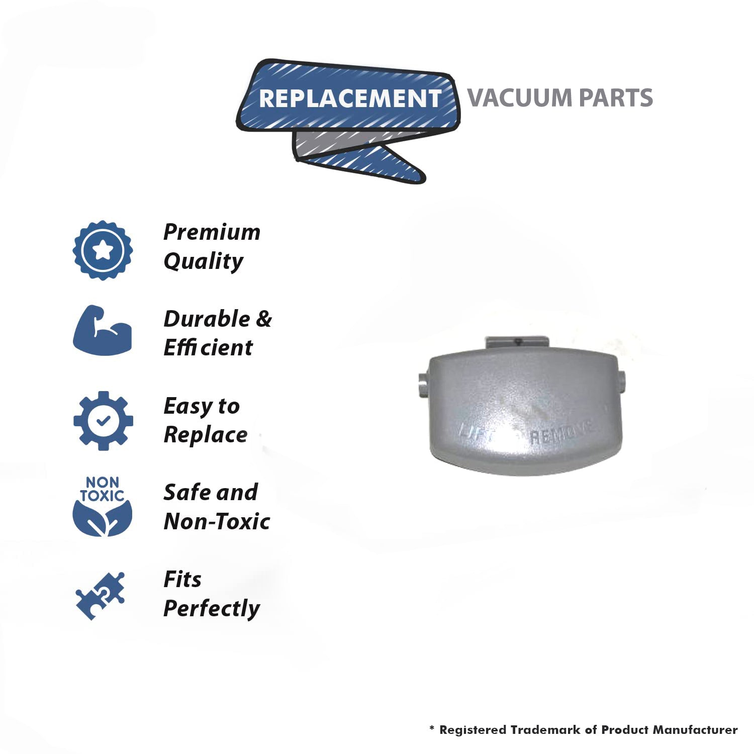 Topvacuumparts Replacement Part For Eureka Vacuum Cleaner Latch Dust Cup # compare to part 71479355N