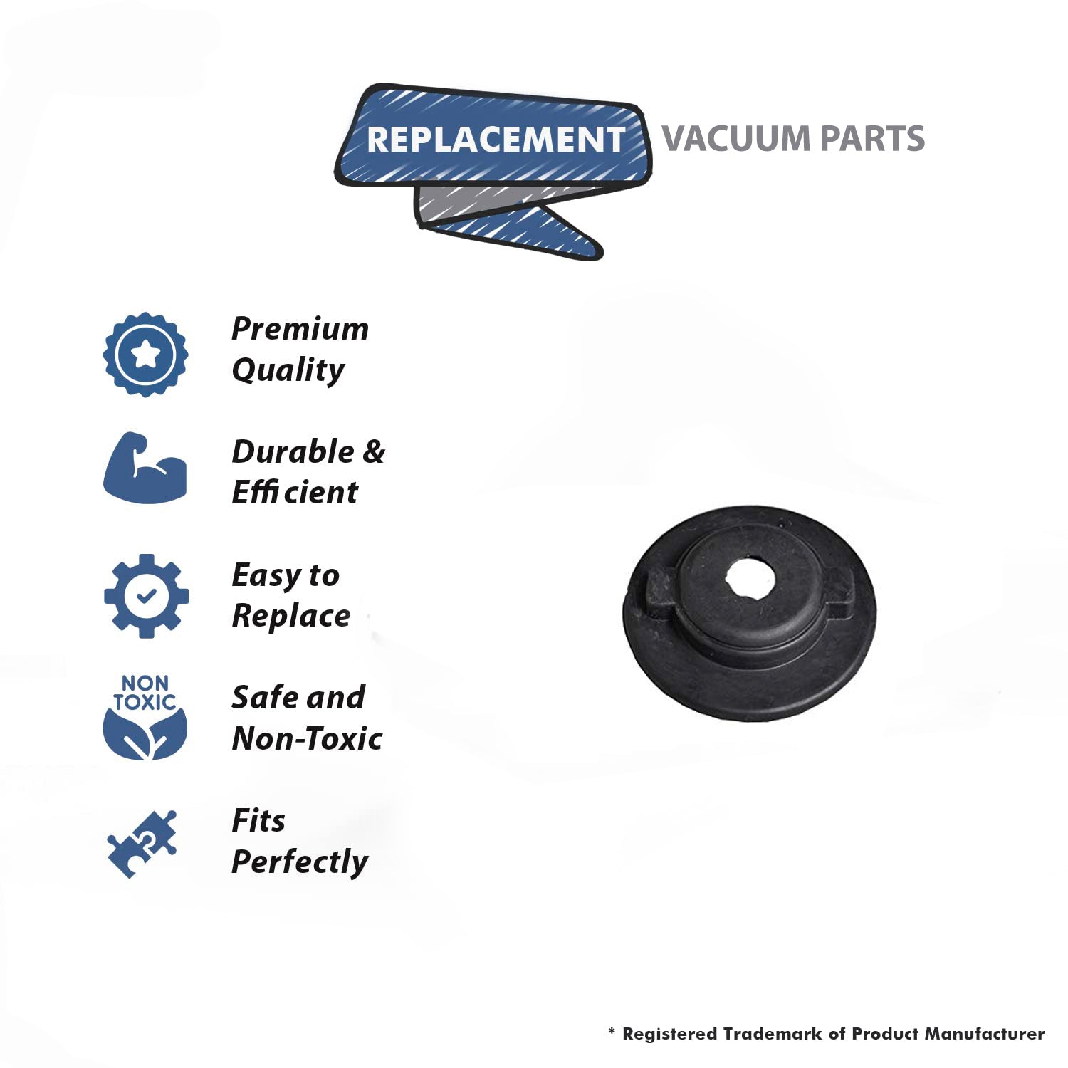 Topvacuumparts Replacement Part For Sharp Replecement for EC-TU2609 Vacuum Cleaner Front Motor Support # compare to part PGUMMA158VBE0