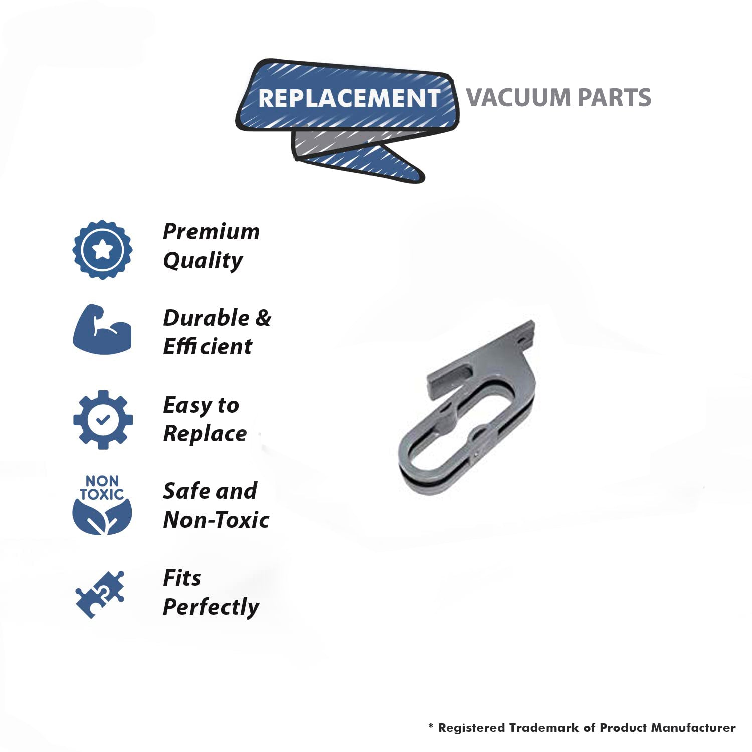 Topvacuumparts Replacement Part For Eureka e SC9050 Commercial Vacuum Cleaner Handle Release Detent # compare to part 84824-355N