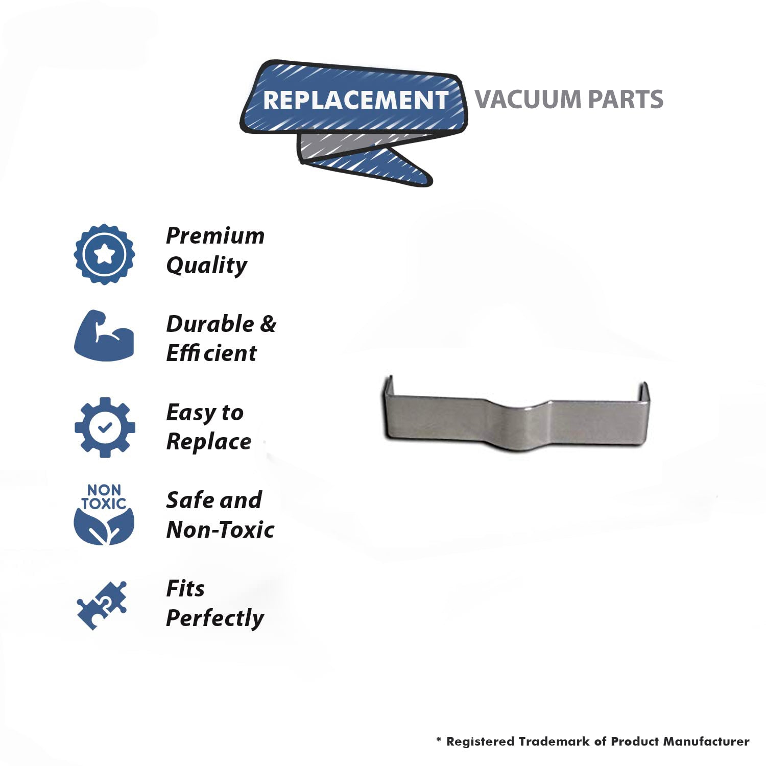 Topvacuumparts Replacement Part For Sanyo SC-18 Vacuum Cleaner Transformax Leaf Spring # compare to part 6490004023