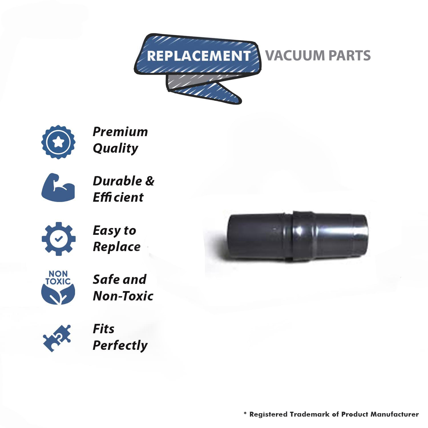Topvacuumparts Replacement Part For Samsung 9000 Series Vacuum Cleaner 1 1/4