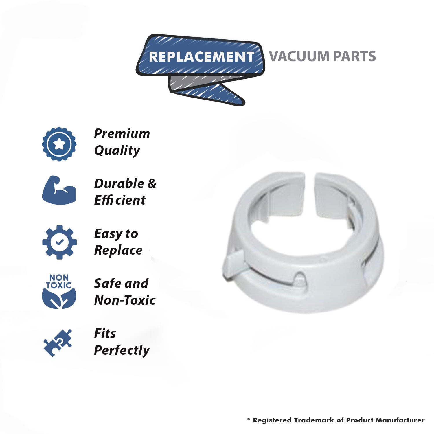 Topvacuumparts Replacement Part For Plastiflex Vacuum Cleaner 4 Wire Electric Hose Bleeder Valve # compare to part WD130WM