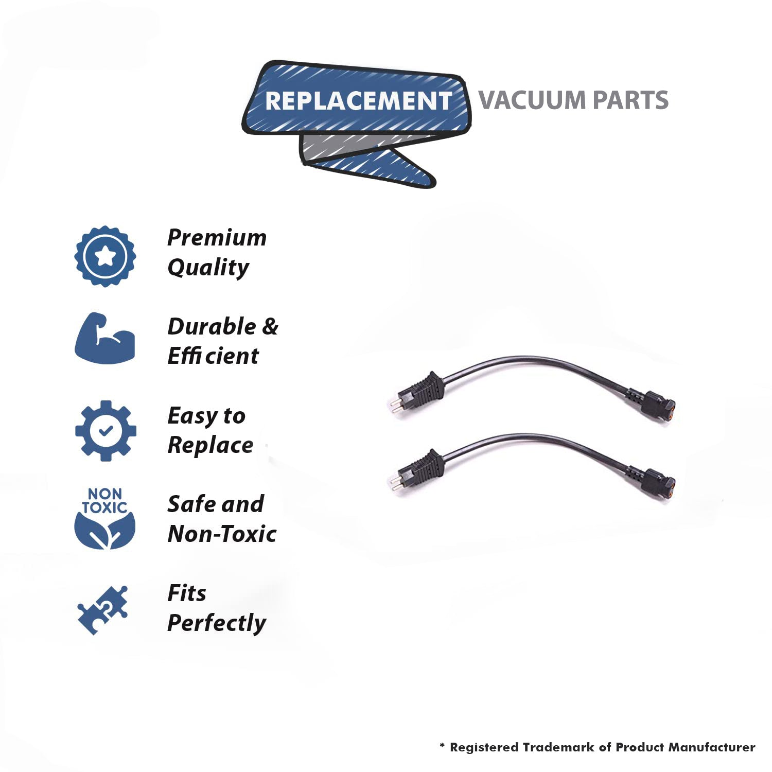 Topvacuumparts Replacement Part For Fitall, Pigtail, 8