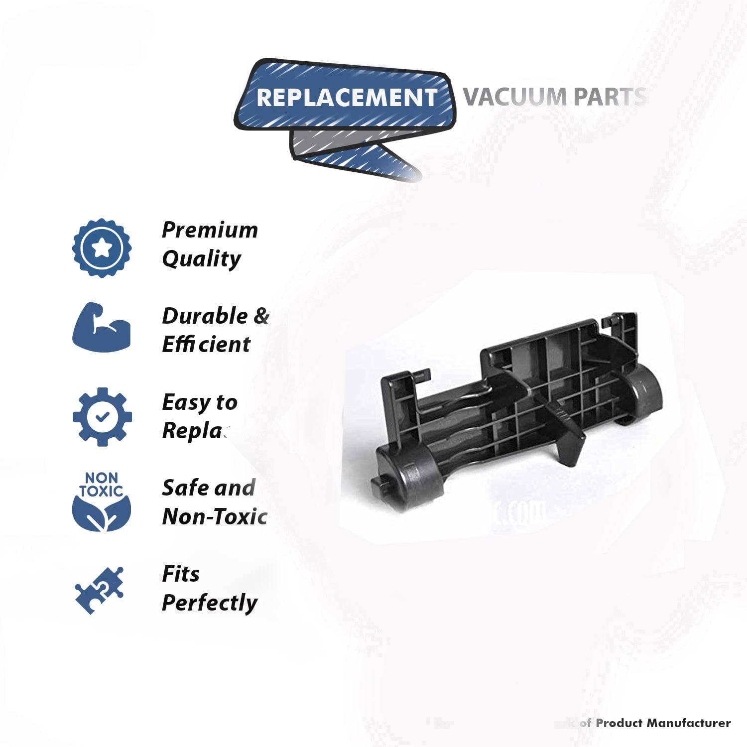 Topvacuumparts Replacement Part For Part For Bissell 12B1, 68C7 Upright Vacuum Roller Assembly with Axle # compare to part 2038070