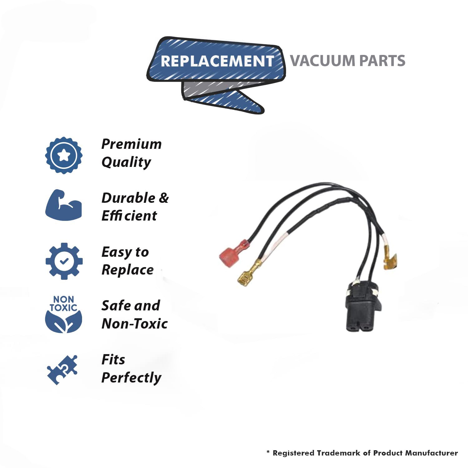 Topvacuumparts Replacement Part For E12 Electric Hose Recepticle Compatible With Part Number 14099