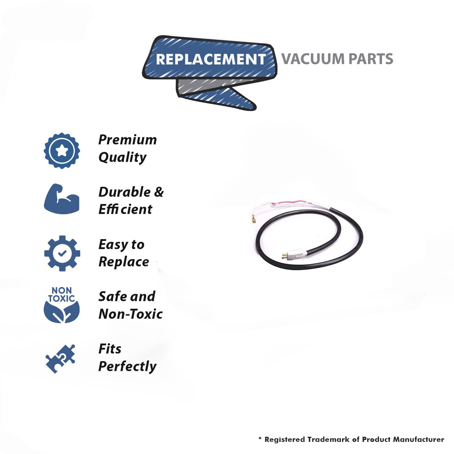 Topvacuumparts Replacement Part for Hoover 1069/7063 Vacuum Cleaner Lower Handle Lead # compare to part 46321043