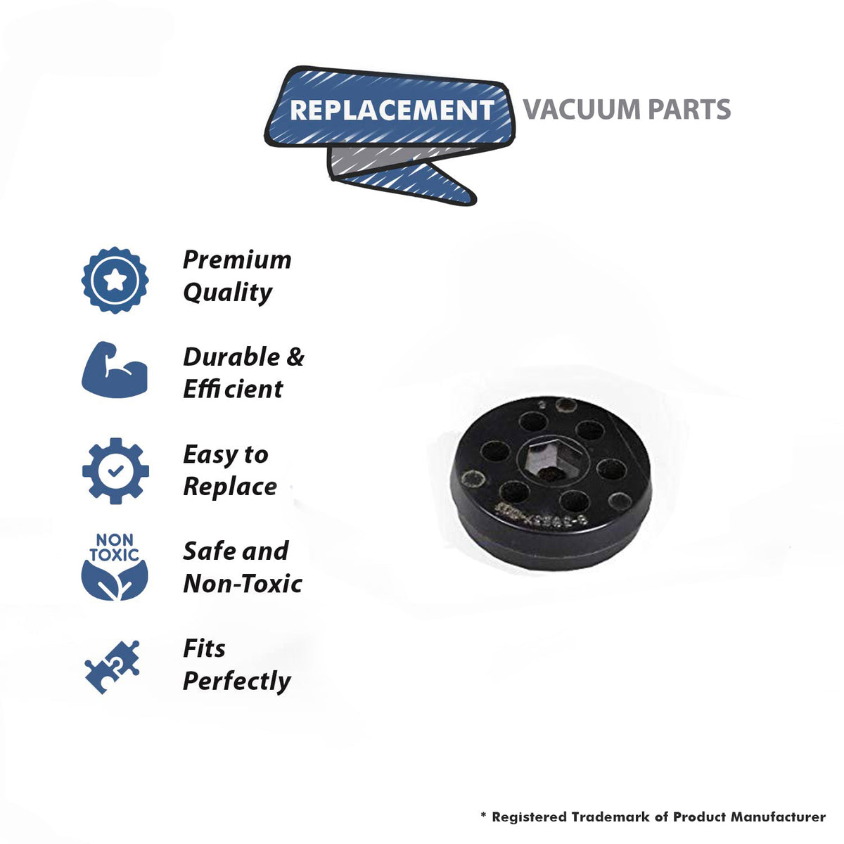 Topvacuumparts Replacement Part For Hoover U3101 Concept Upright Vacuum Cleaner Transmission Pulley # compare to part 38537001