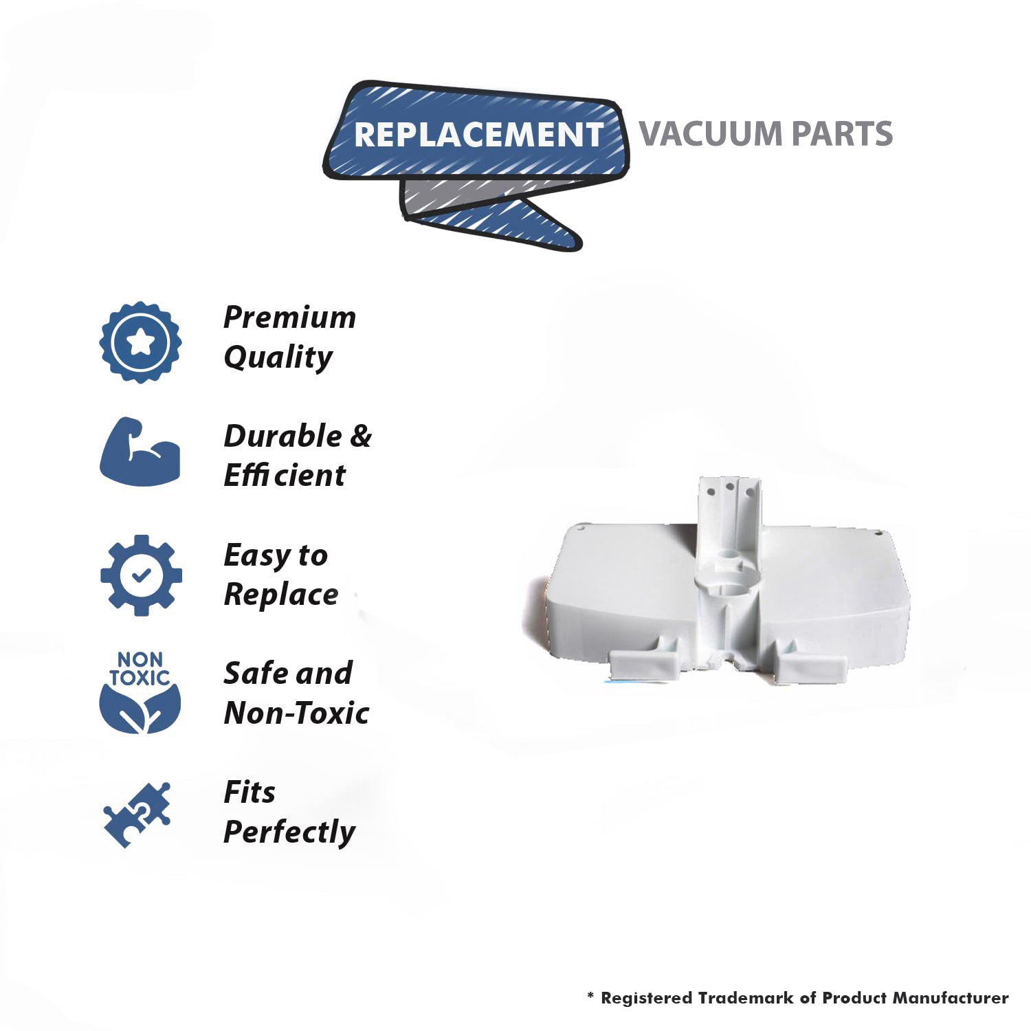 Topvacuumparts Replacement Part For Koblenz P2000 Vacuum Container Base # compare to part 13-0554-9