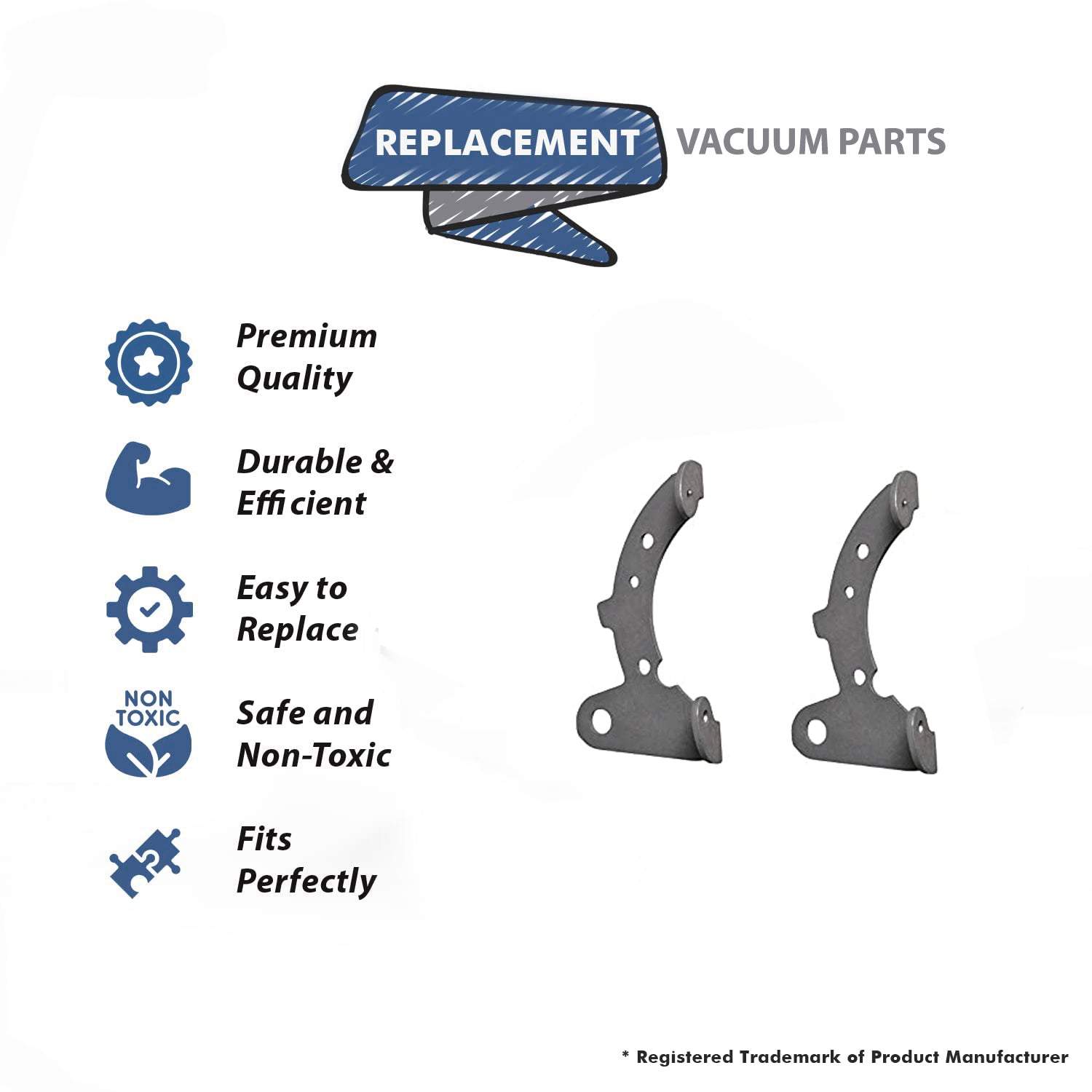 Topvacuumparts (2) Replacement Part For Hoover 7069 Vacuum Cleaner Mounting Bracket # compare to part 440010754