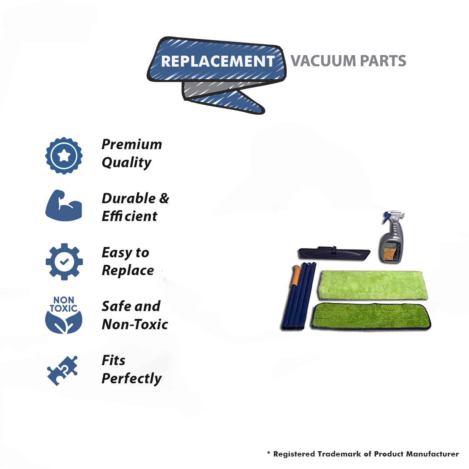 Topvacuumparts Replacement For Bona Professional Vacuum Cleaner 15
