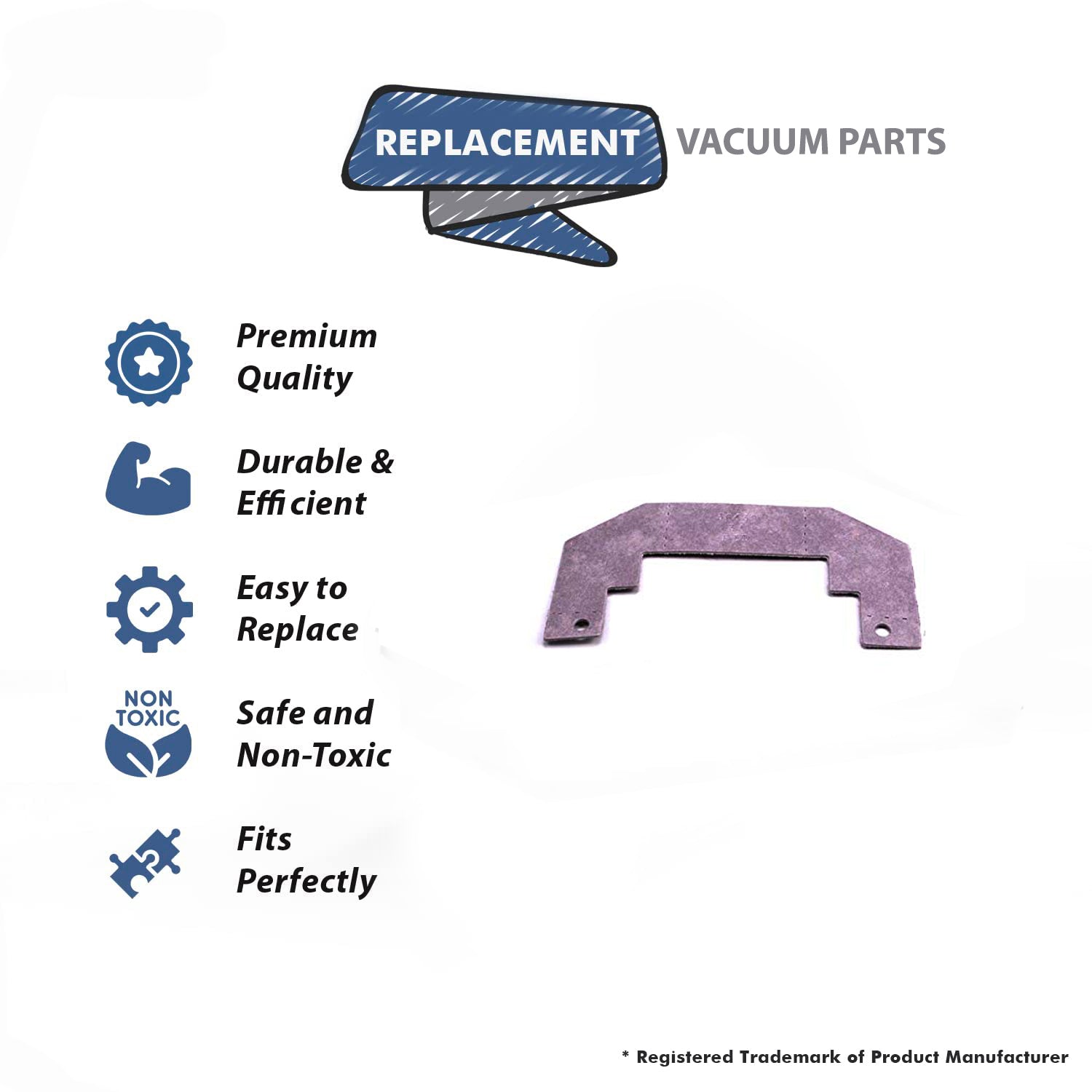 Topvacuumparts Replacement Part For Eureka Vacuum Cleaner Handle Socket Shield # compare to part 36439