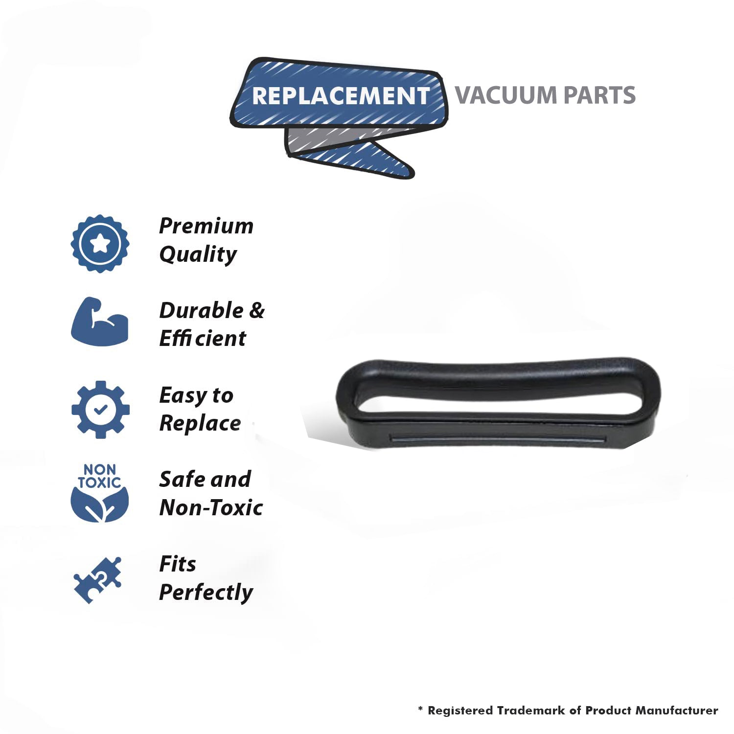 Topvacuumparts Replacement Part For Bissell Vacuum Nozzle Gasket # Compare to part 2037456