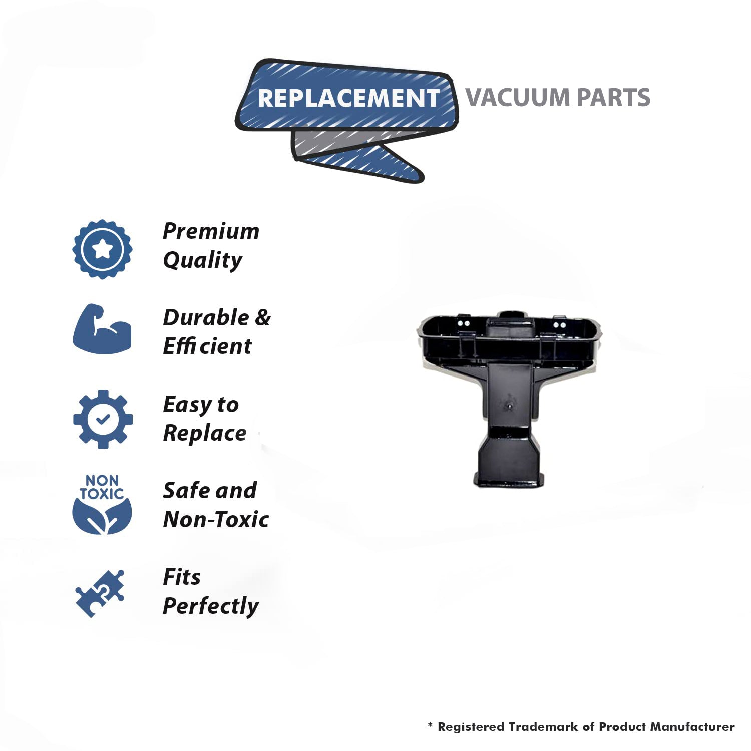 Topvacuumparts Replacement Part for Eureka 887B Vauum Cup Holder # Compare to Part 545611