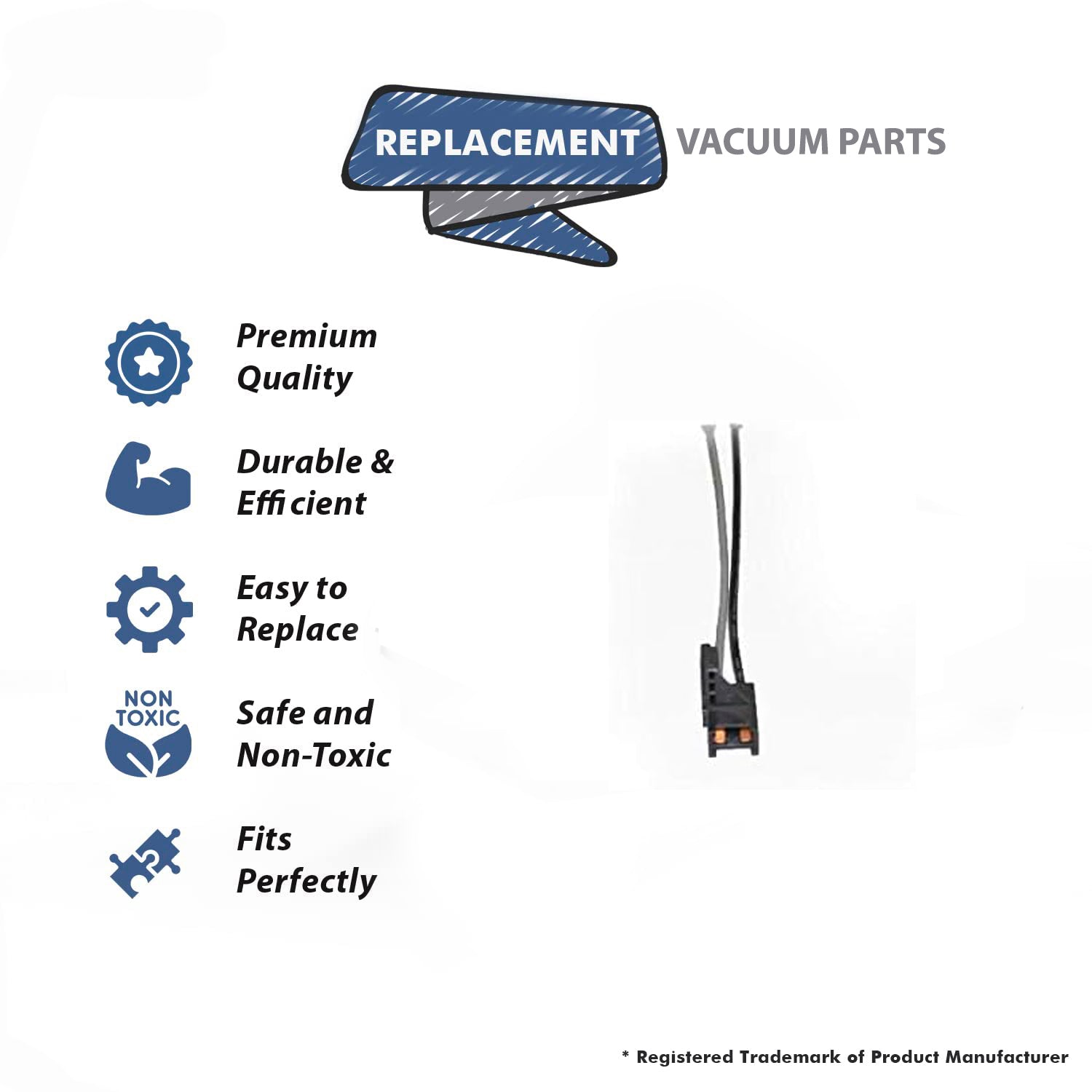 Topvacuumparts Replacement Part For Hoover U5458 Upright Vacuum Cleaner Socket # compare to part 47173015