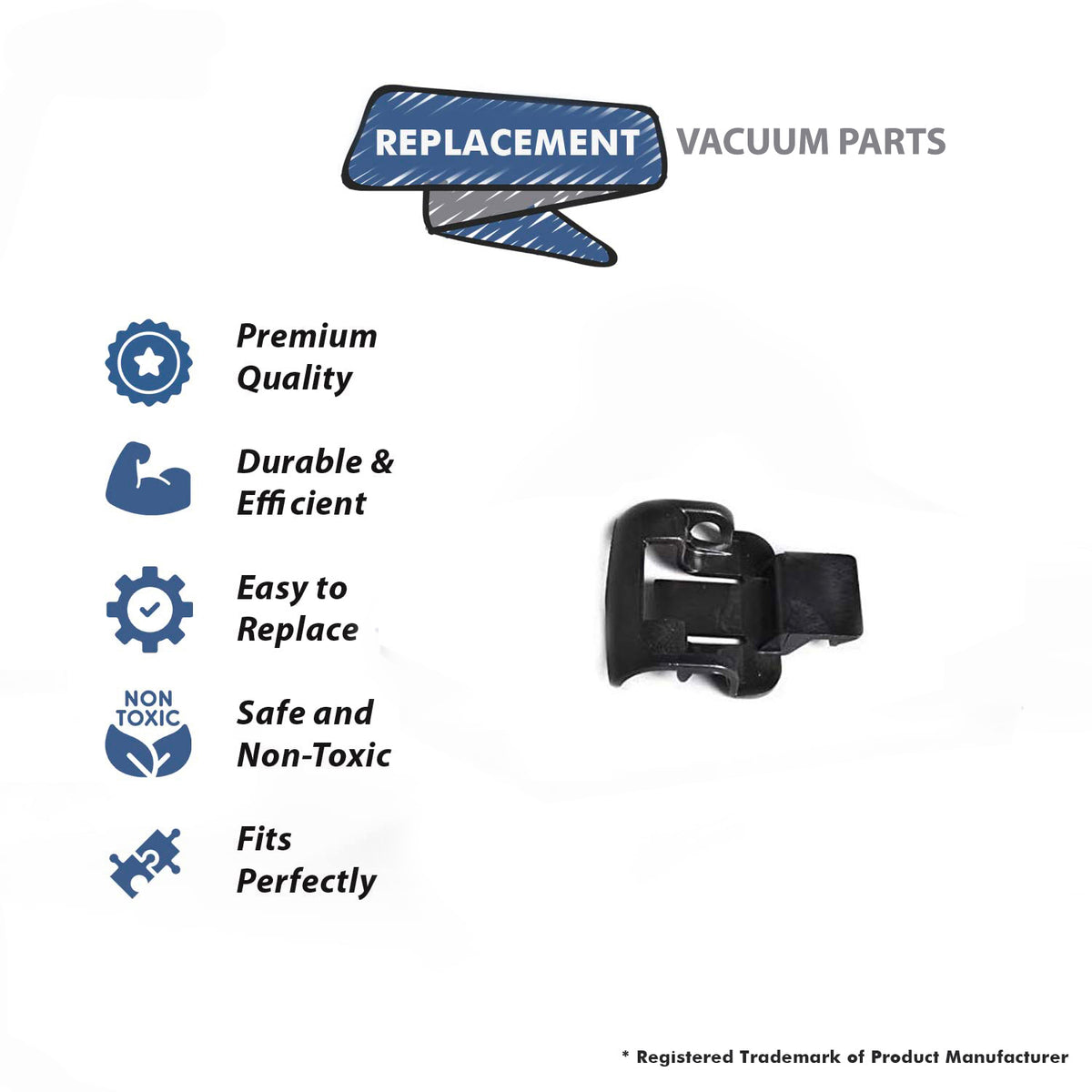 Topvacuumparts Replacement Part For Hoover S-2541 Broom Vacuum Cleaner Latch Assembly # compare to part 36153004