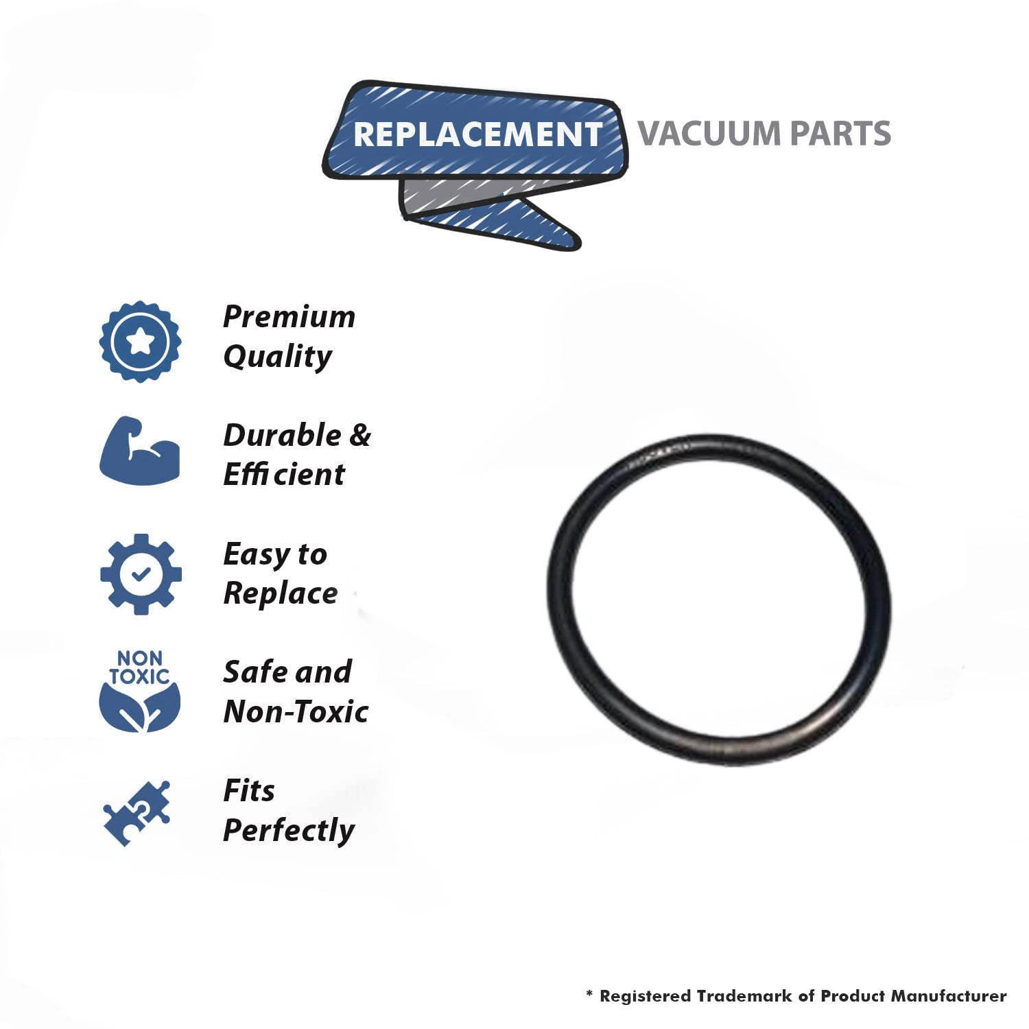 Topvacuumparts Replacement Part for Hoover Guardsman Commercial Vacuum 10-Belts # Compare to Part AH20075