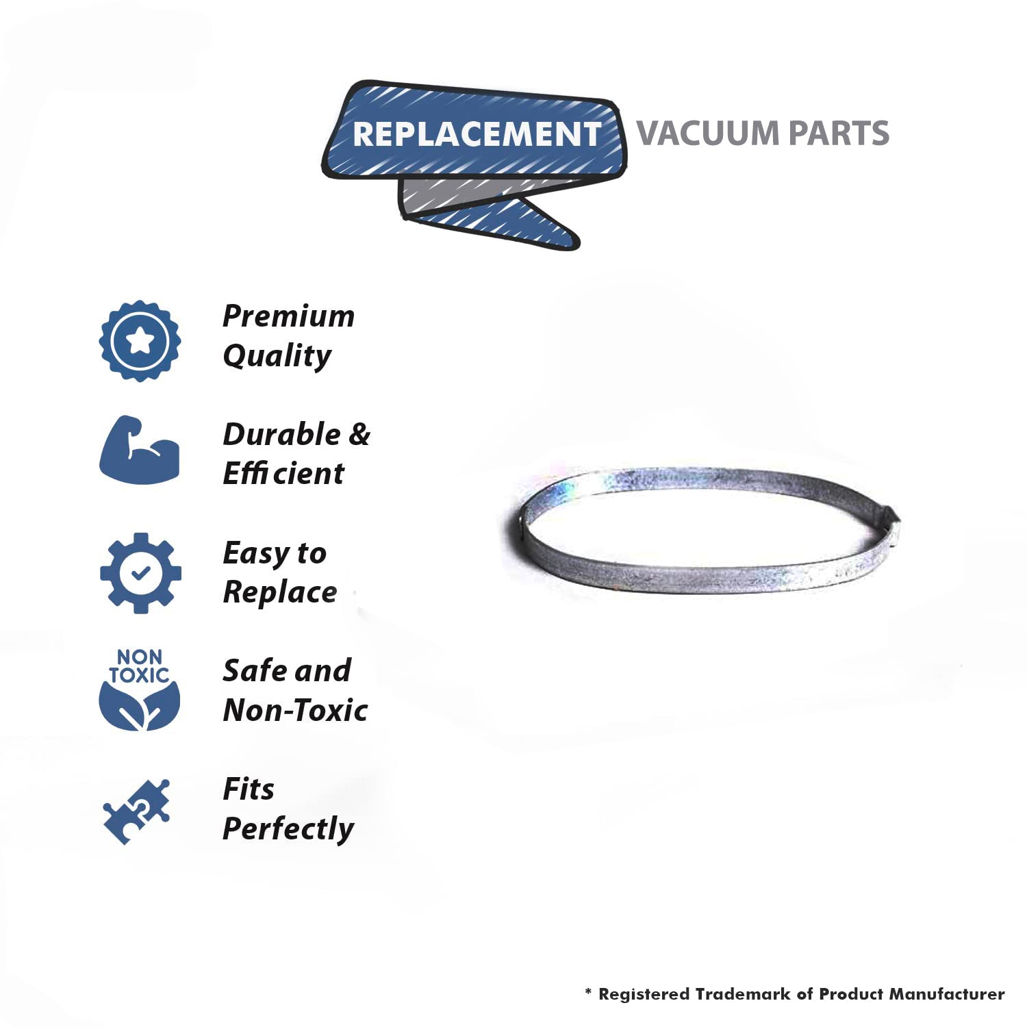 Topvacuumparts Replacement Part For Hoover 7063 Vacuum Cleaner Bellows Clamp # compare to part 36425023