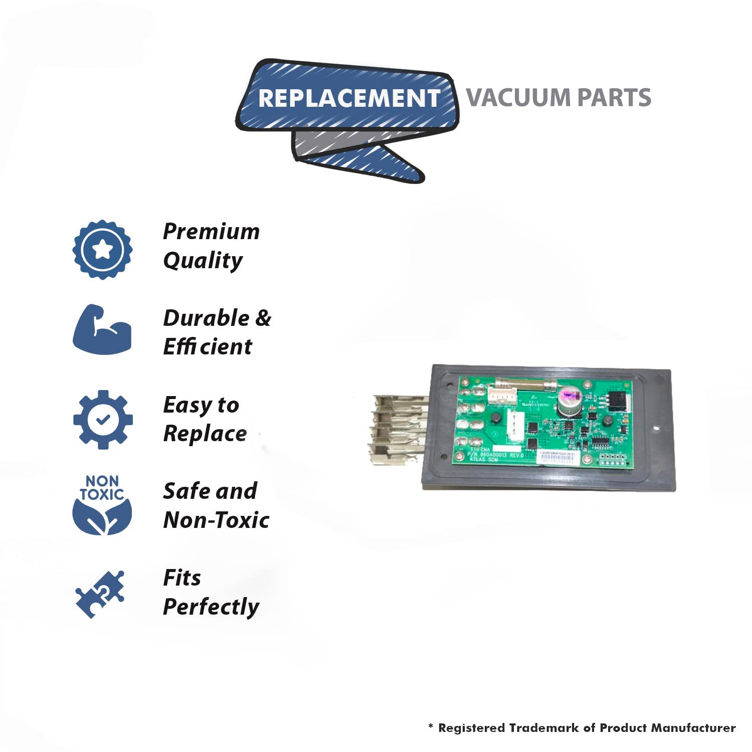 Topvacuumparts Replacement Part For Hoover CH93406,CORDLESS Vacuum Cleaner Board Assy # Compare to Part 440009177