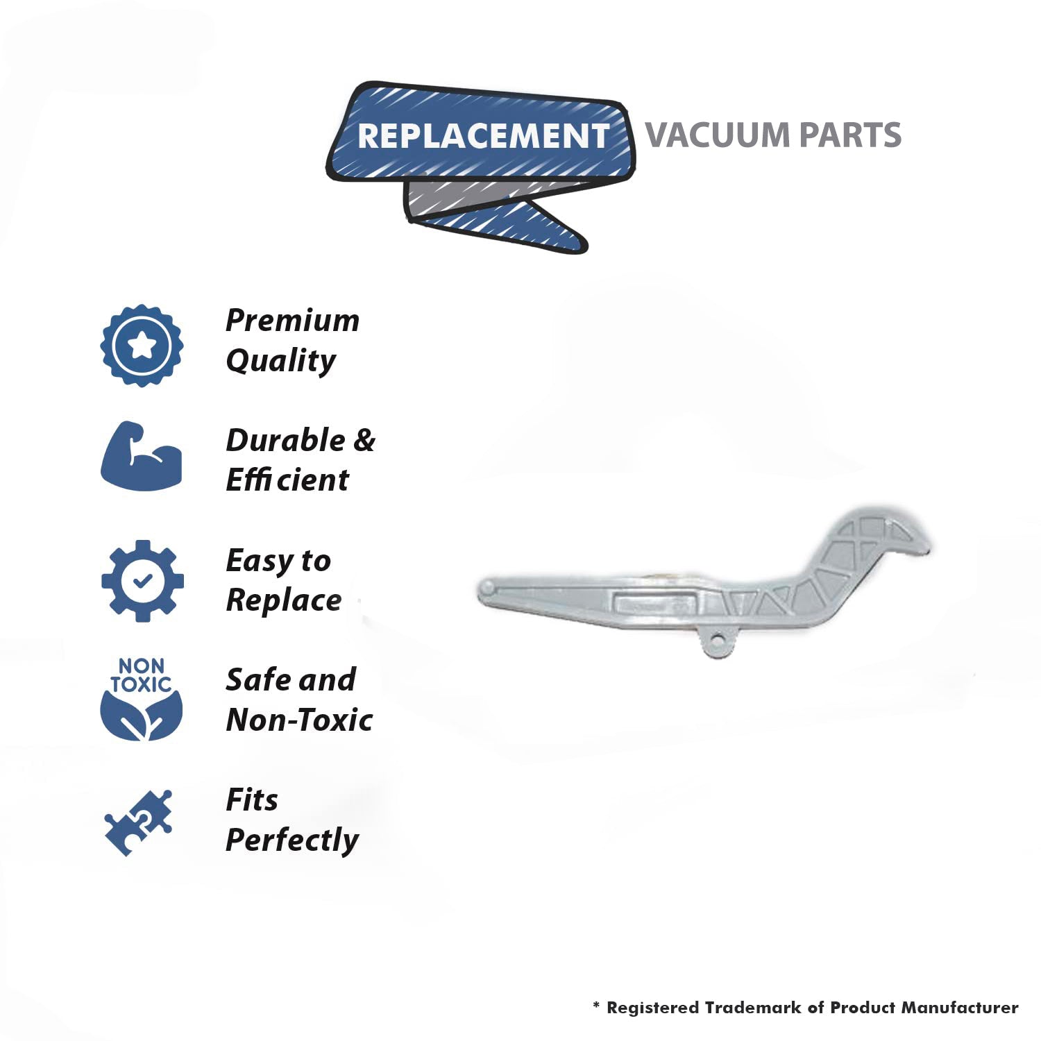 Topvacuumparts Replacement For Electrolux EL8702A Vacuum Height Adjustment Push Rod # Compare to Part 85339-625N