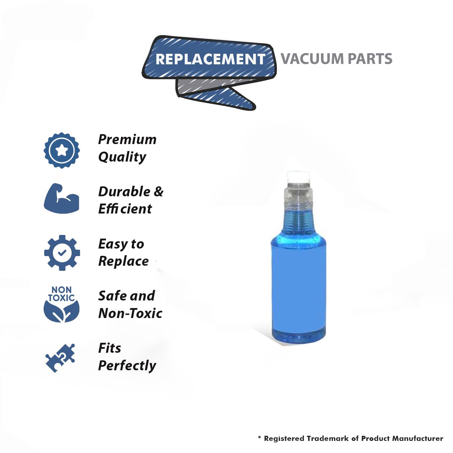 Topvacuumparts Replacement For Core RID'Z Odor Summer Linen Concentrate Deodorizer Bottle 32 oz # Compare to Part UKO-518