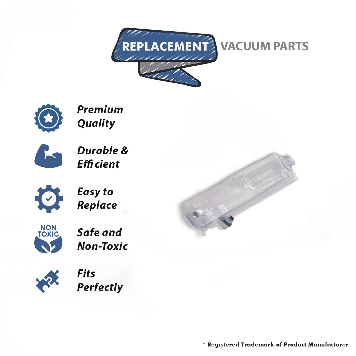 Topvacuumparts Replacement Part For Hoover FH50700 Solution Recovery Tank # Compare to Part 440012802