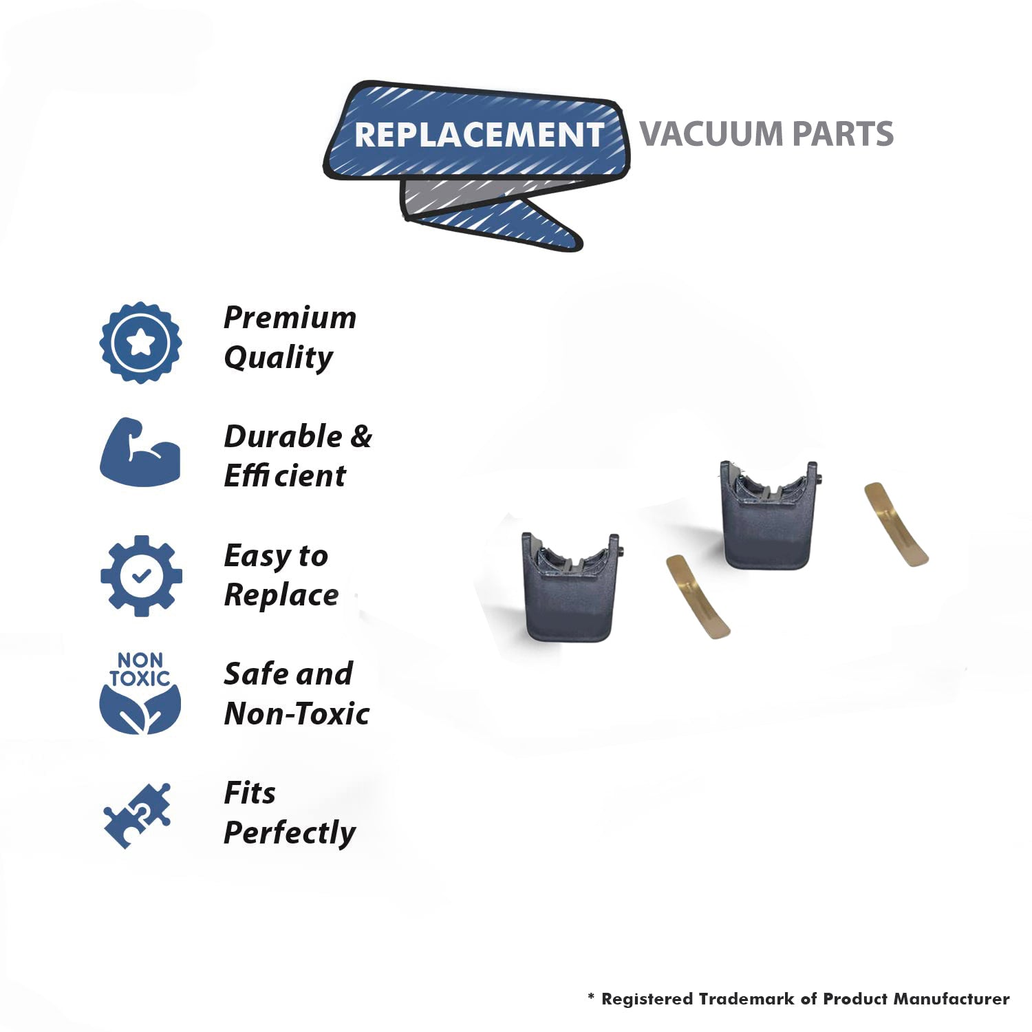 Topvacuumparts Replacement Part For Bissell Upright Vacuum Cleaner Height Adjustment 2pk Knob # compare to part 1608416