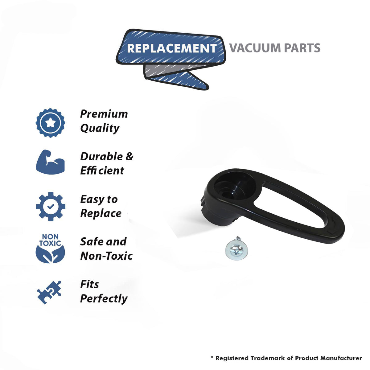 Topvacuumparts Replacement Part For Oreck UK30300PC Upright Vacuum Cord Dump Kit # Compare To Part 430000205